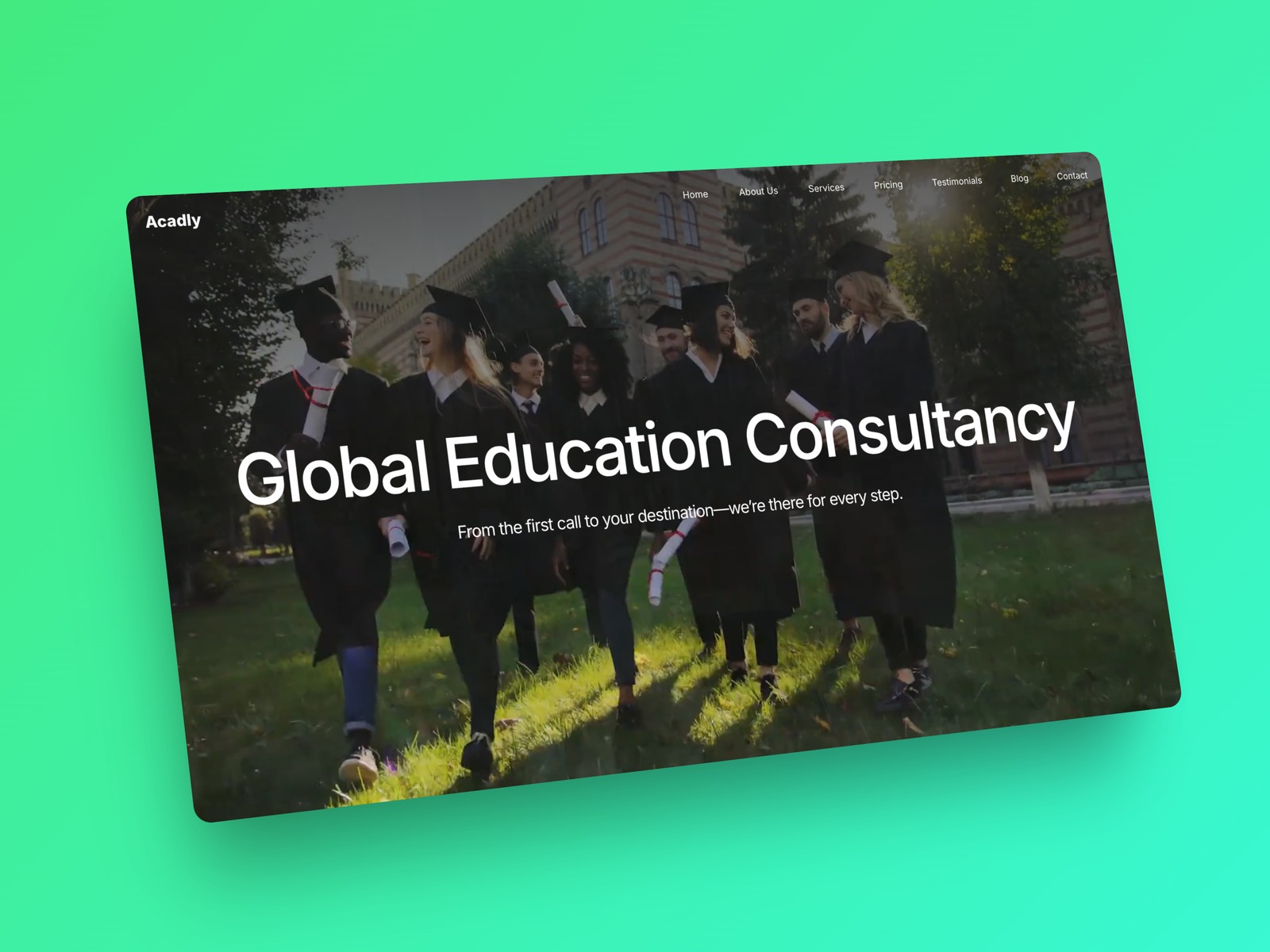 Screenshot 2 of Acadly Template