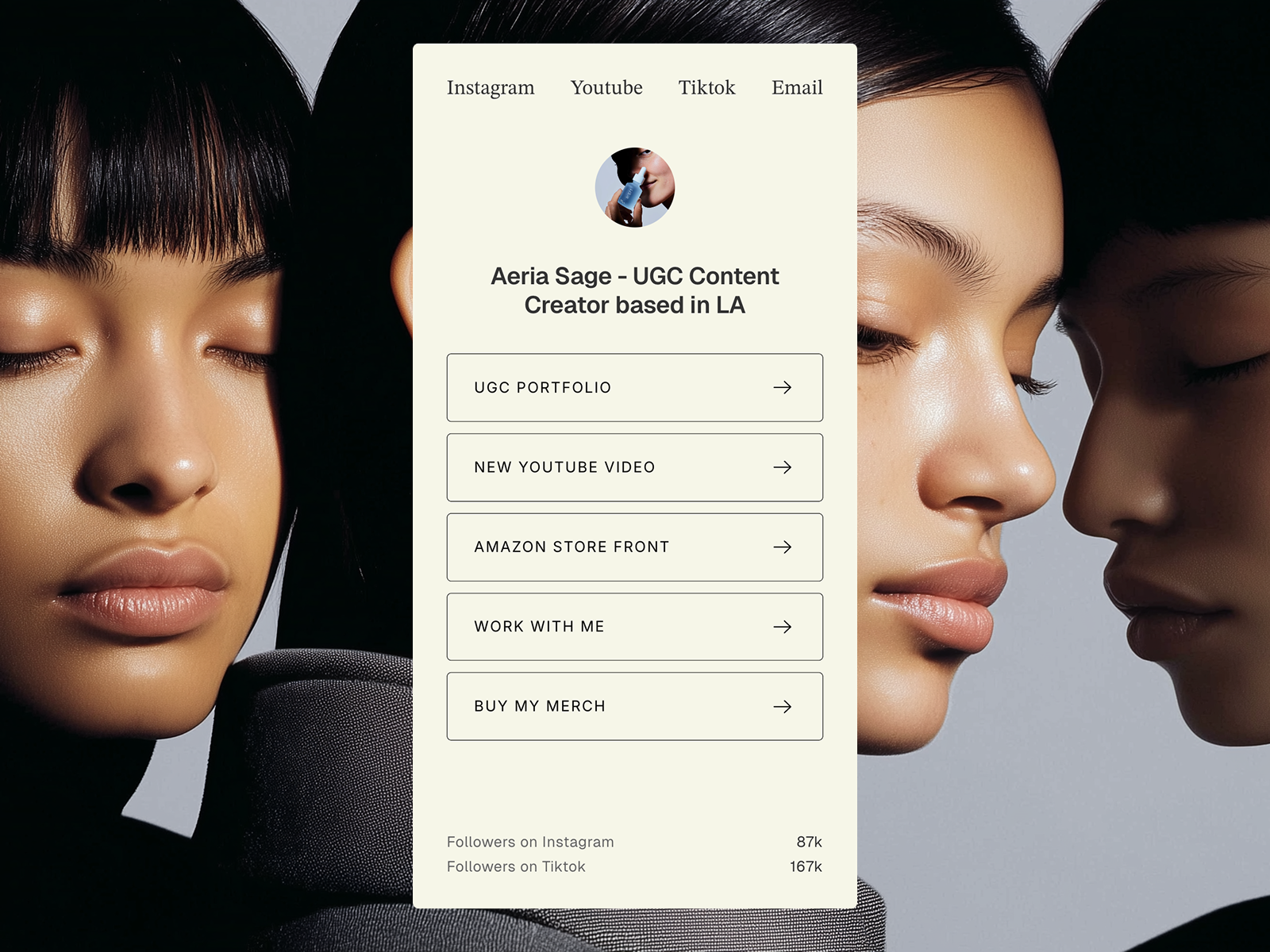 Screenshot 2 of Aeria UGC Template