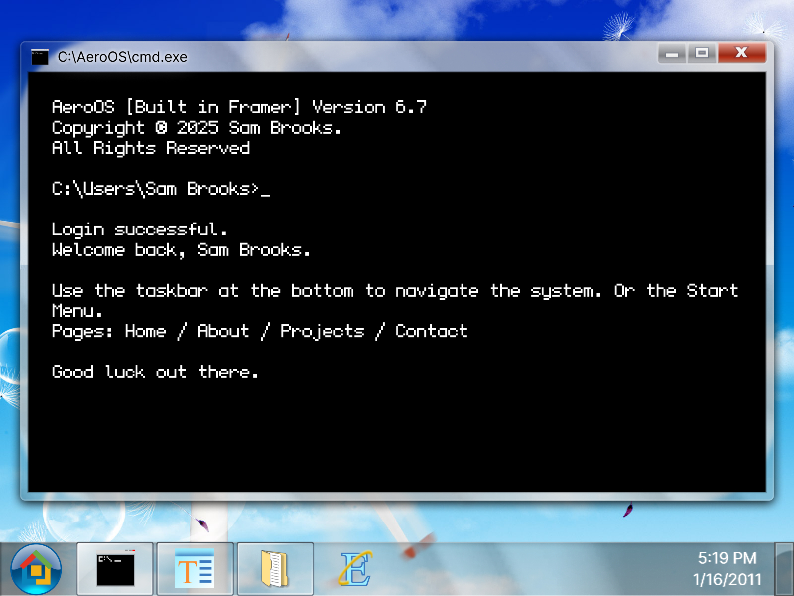 Screenshot 4 of AeroOS