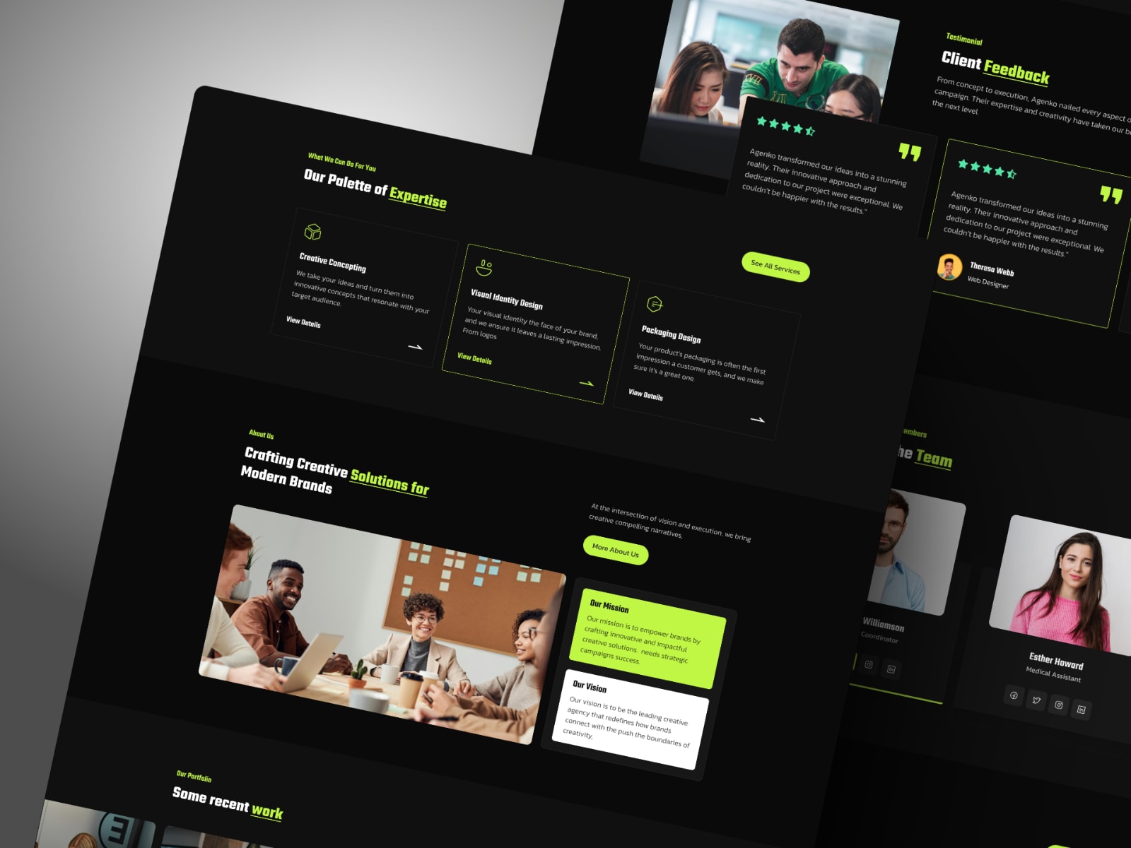 Screenshot 2 of AgencyCreative