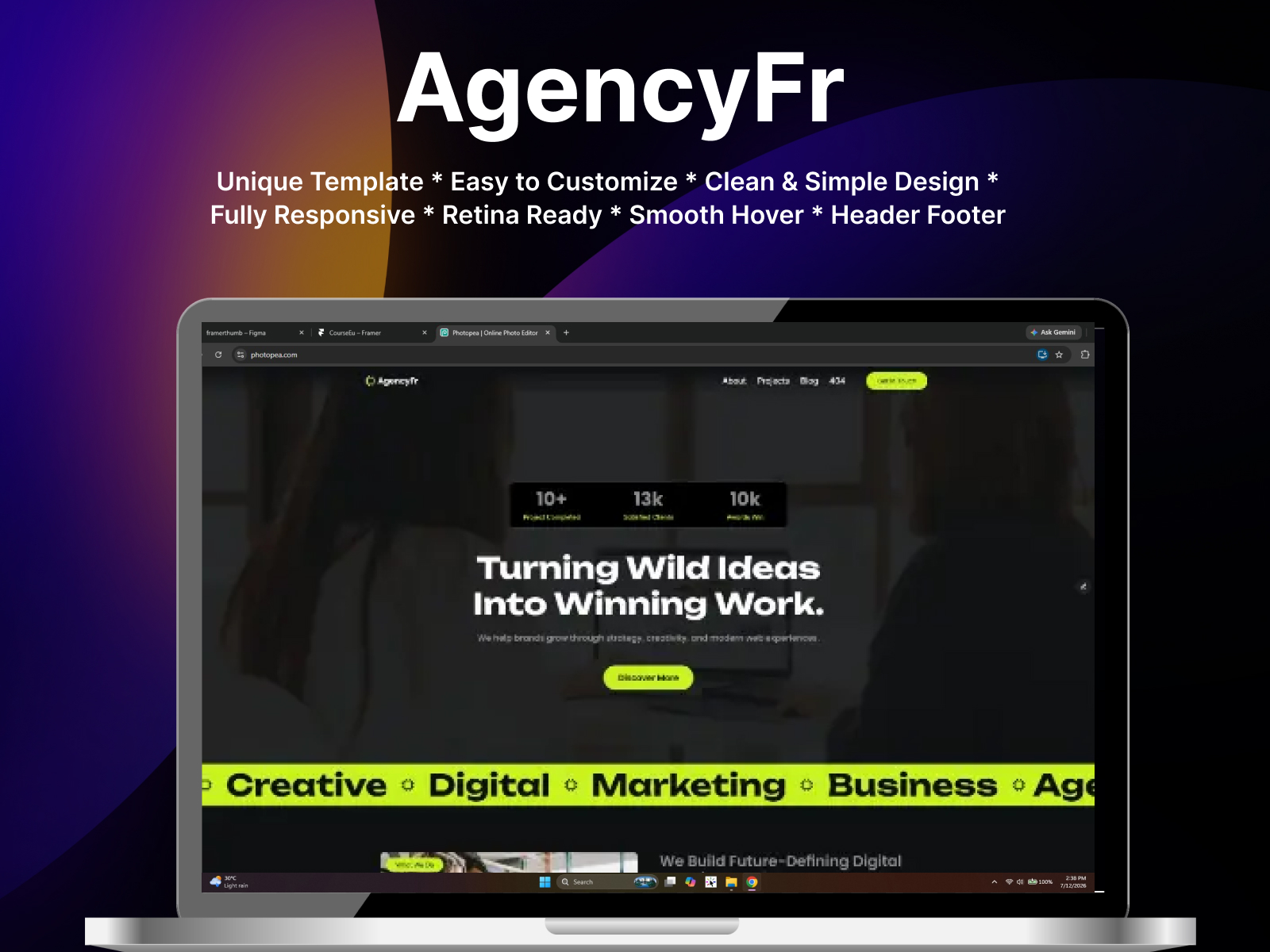 Screenshot 2 of AgencyFr Digital