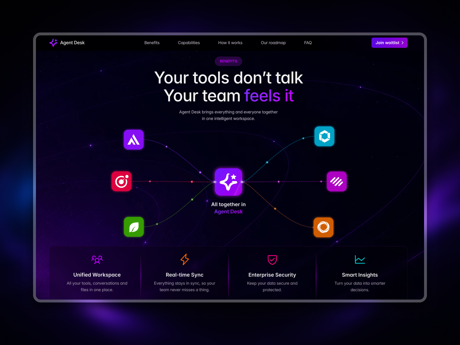 Screenshot 2 of Agent Desk