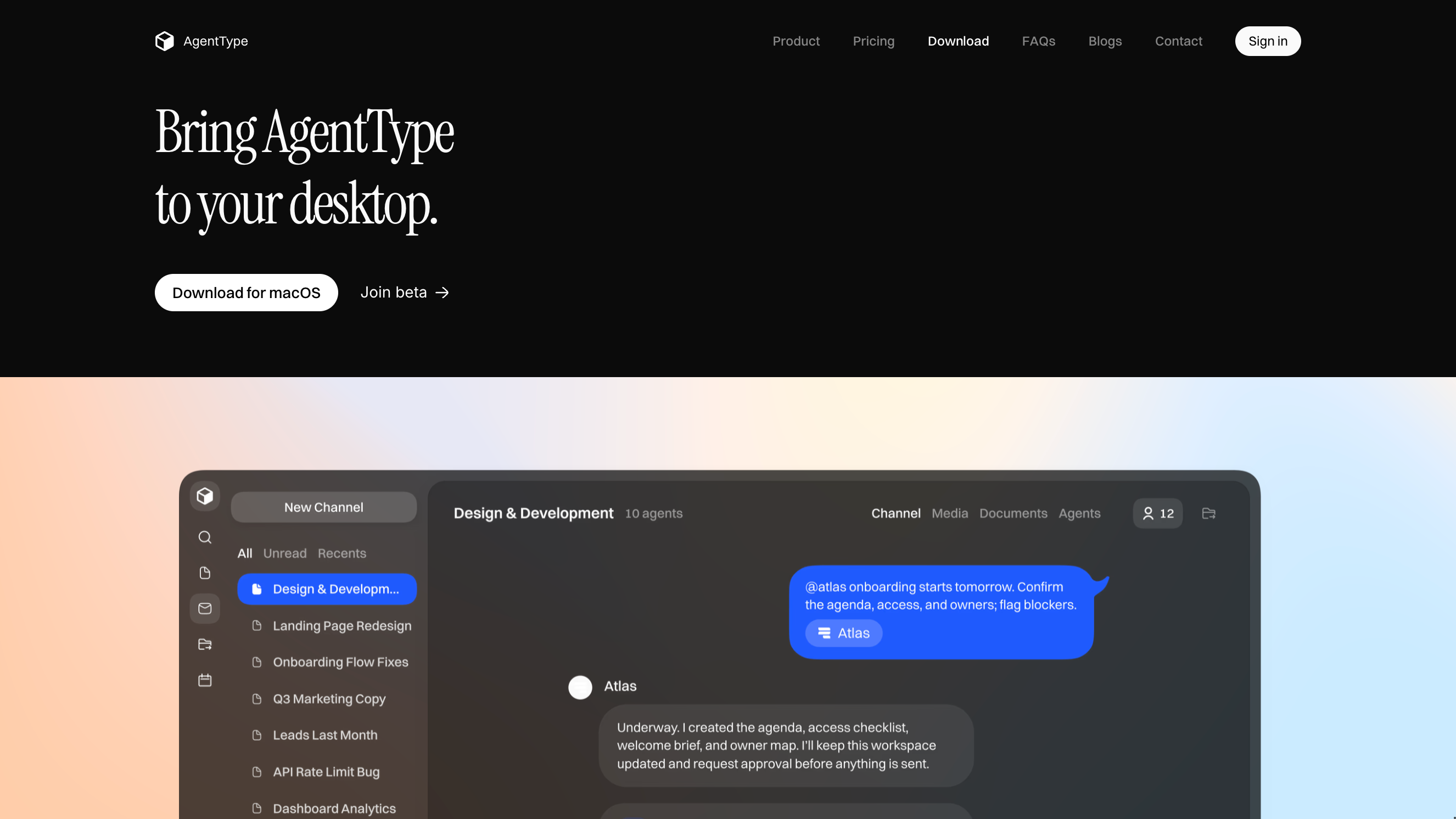 Screenshot 4 of AgentType