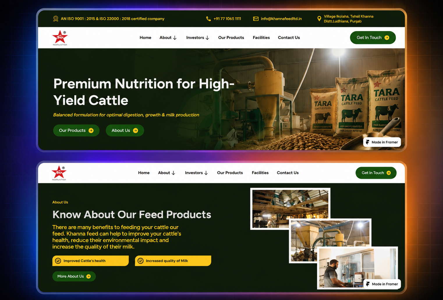 Screenshot 2 of AgriFeed Pro – Corpo