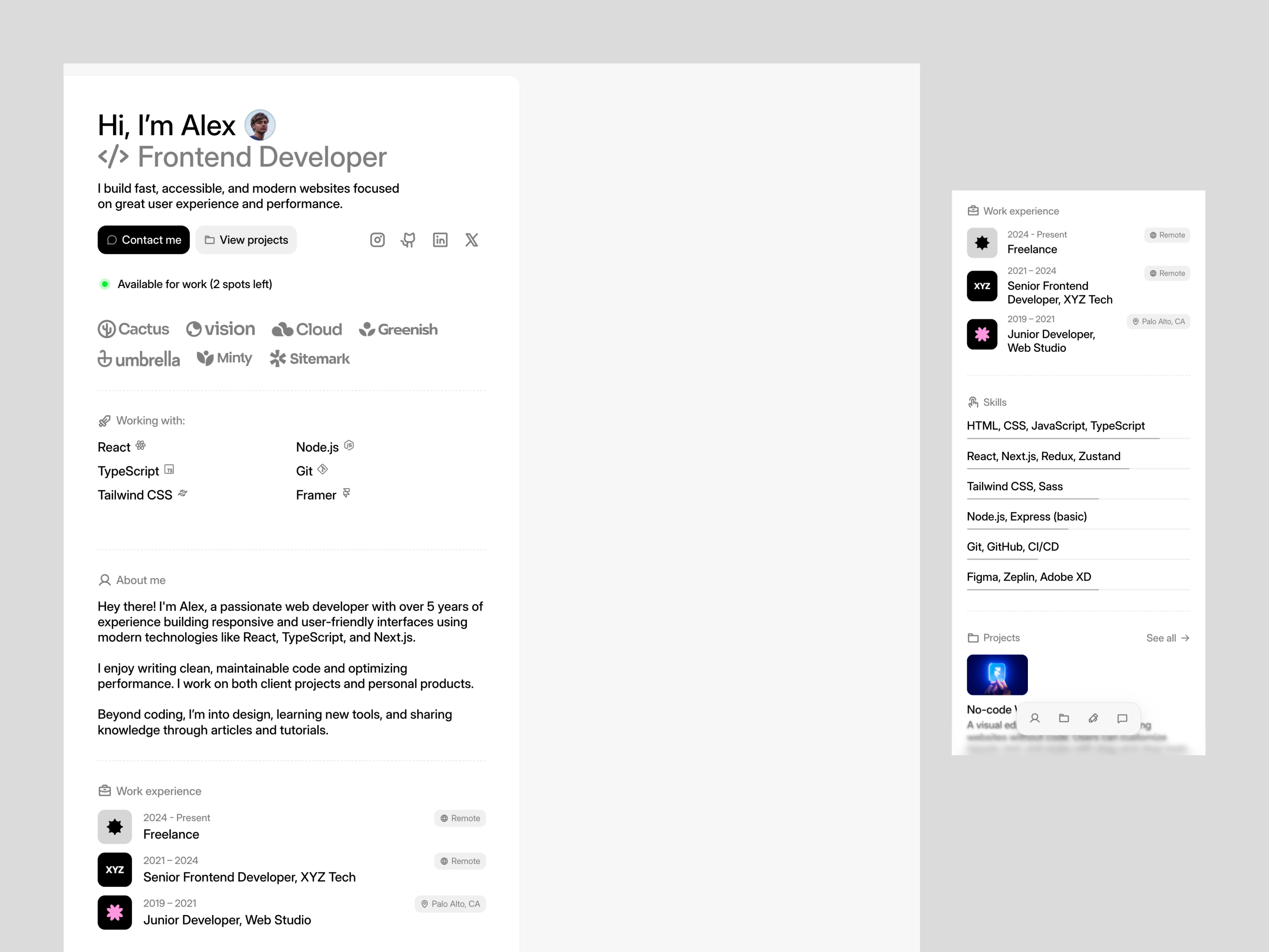 Screenshot 2 of Alex Dev