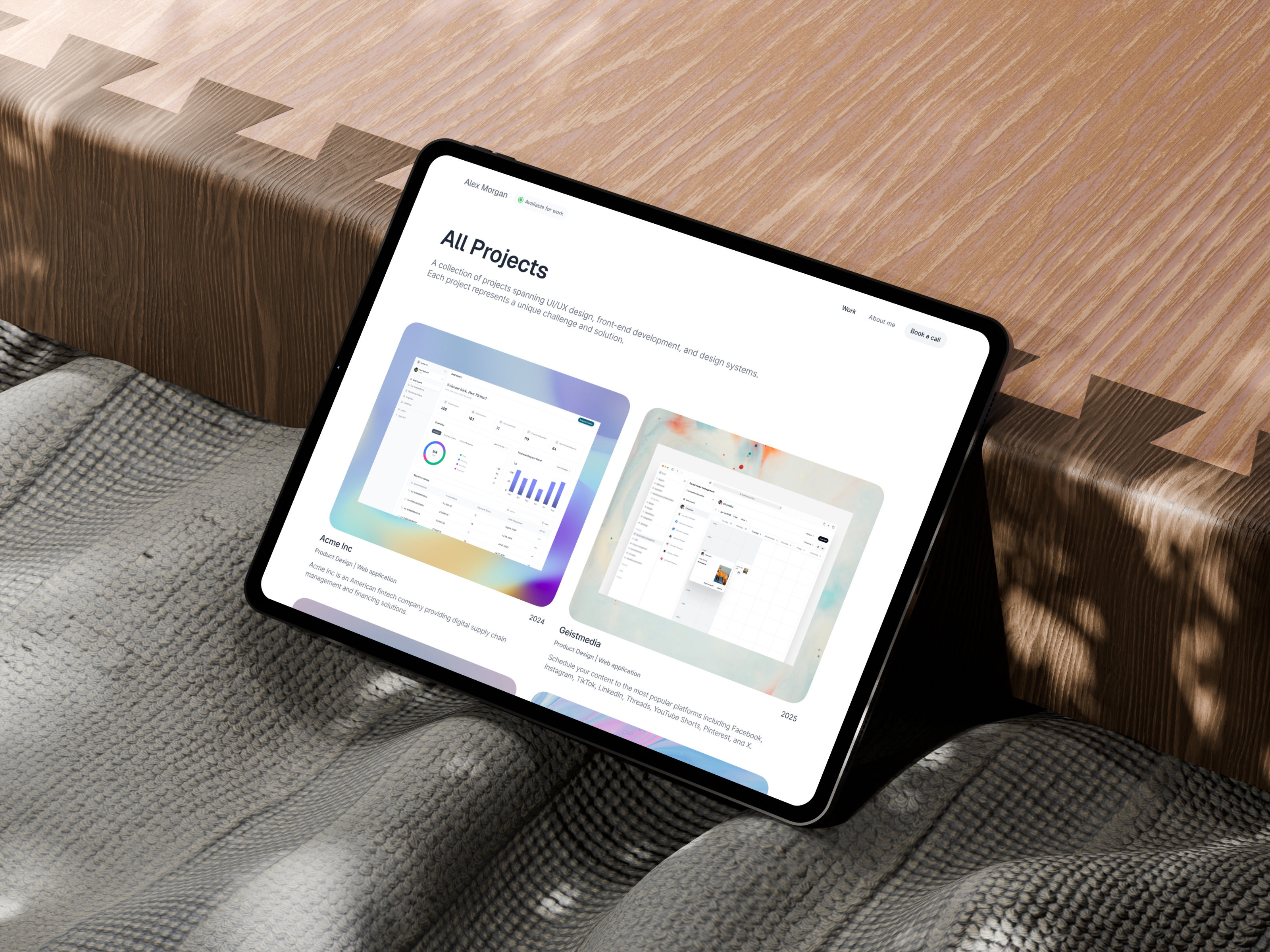 Screenshot 3 of Alex-Folio