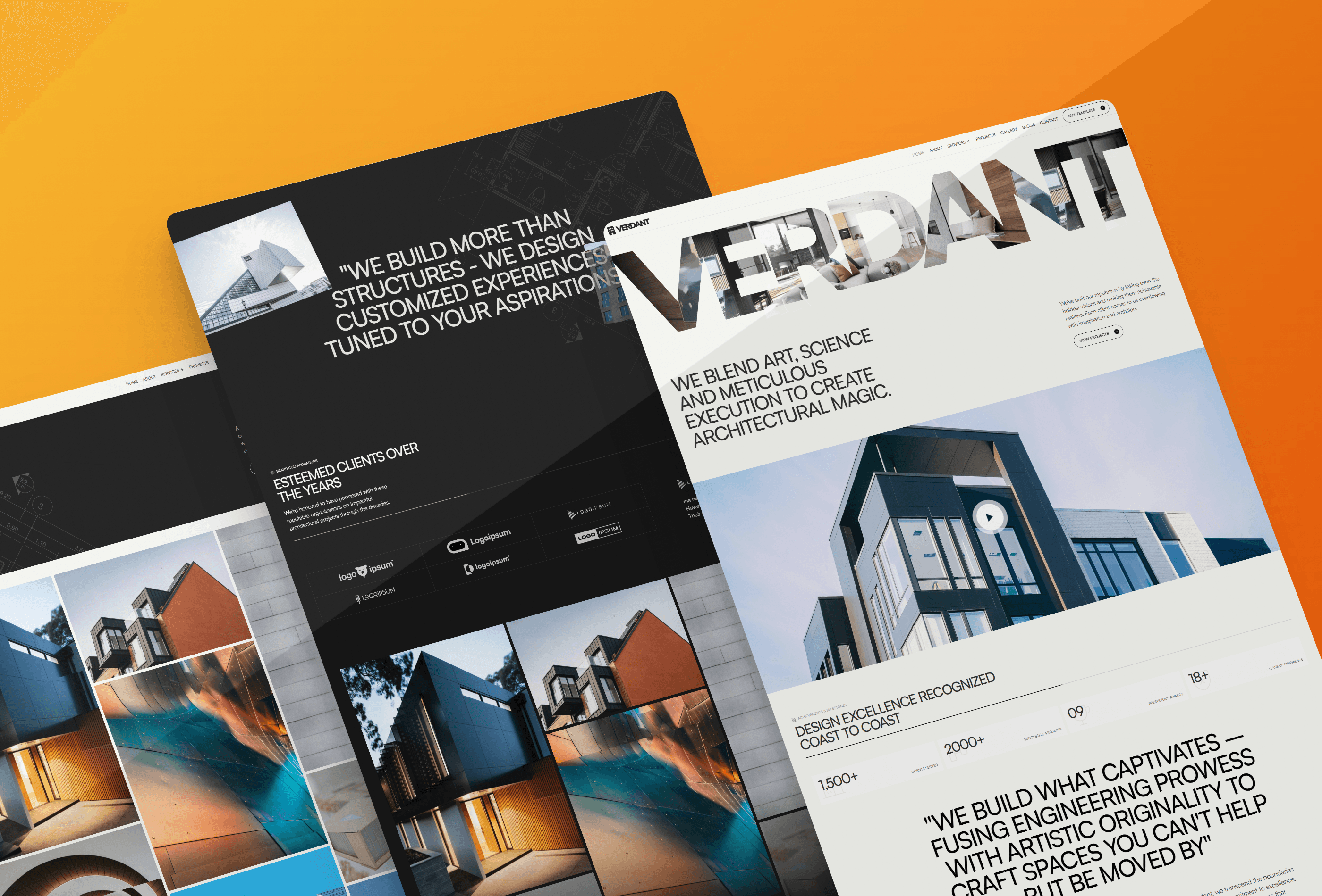 Screenshot 2 of Architect architecture firm framer template