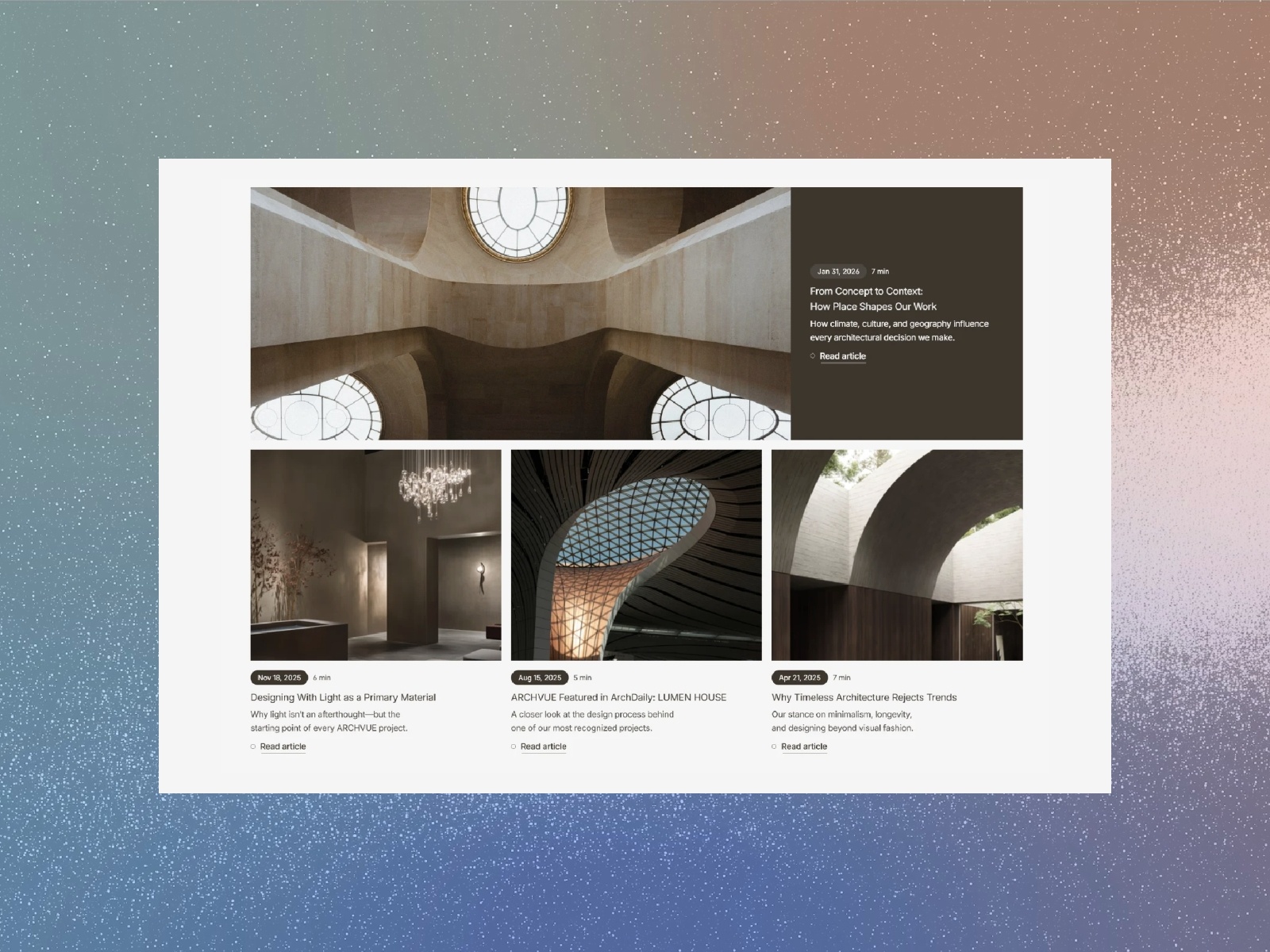 Screenshot 3 of Archvue