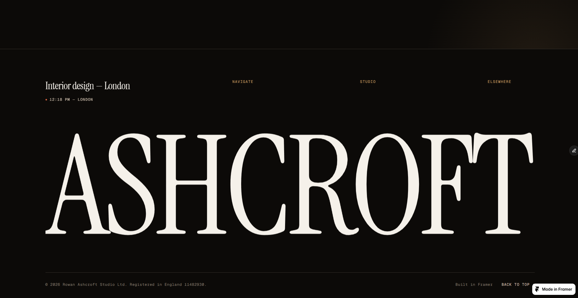 Screenshot 4 of ASHCROFT Design