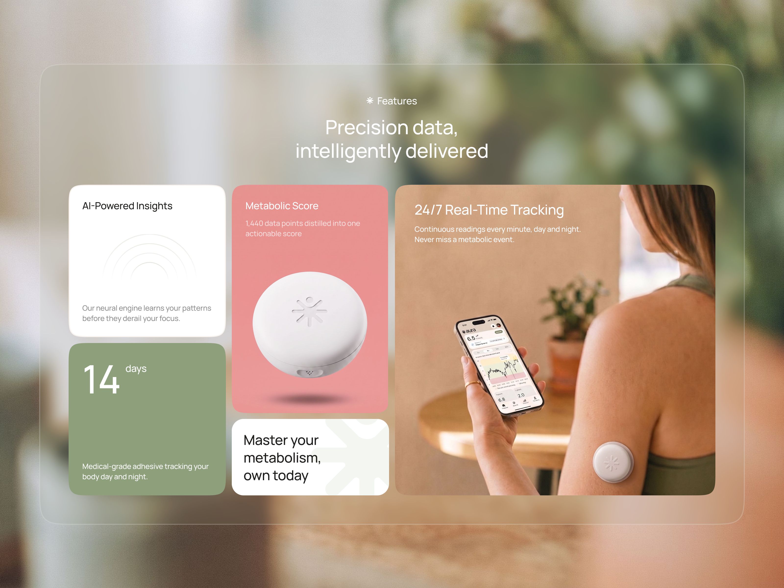 Screenshot 2 of Aura Healthtech App