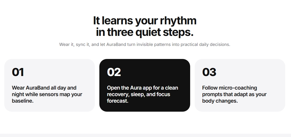 Screenshot 4 of AuraBand UI