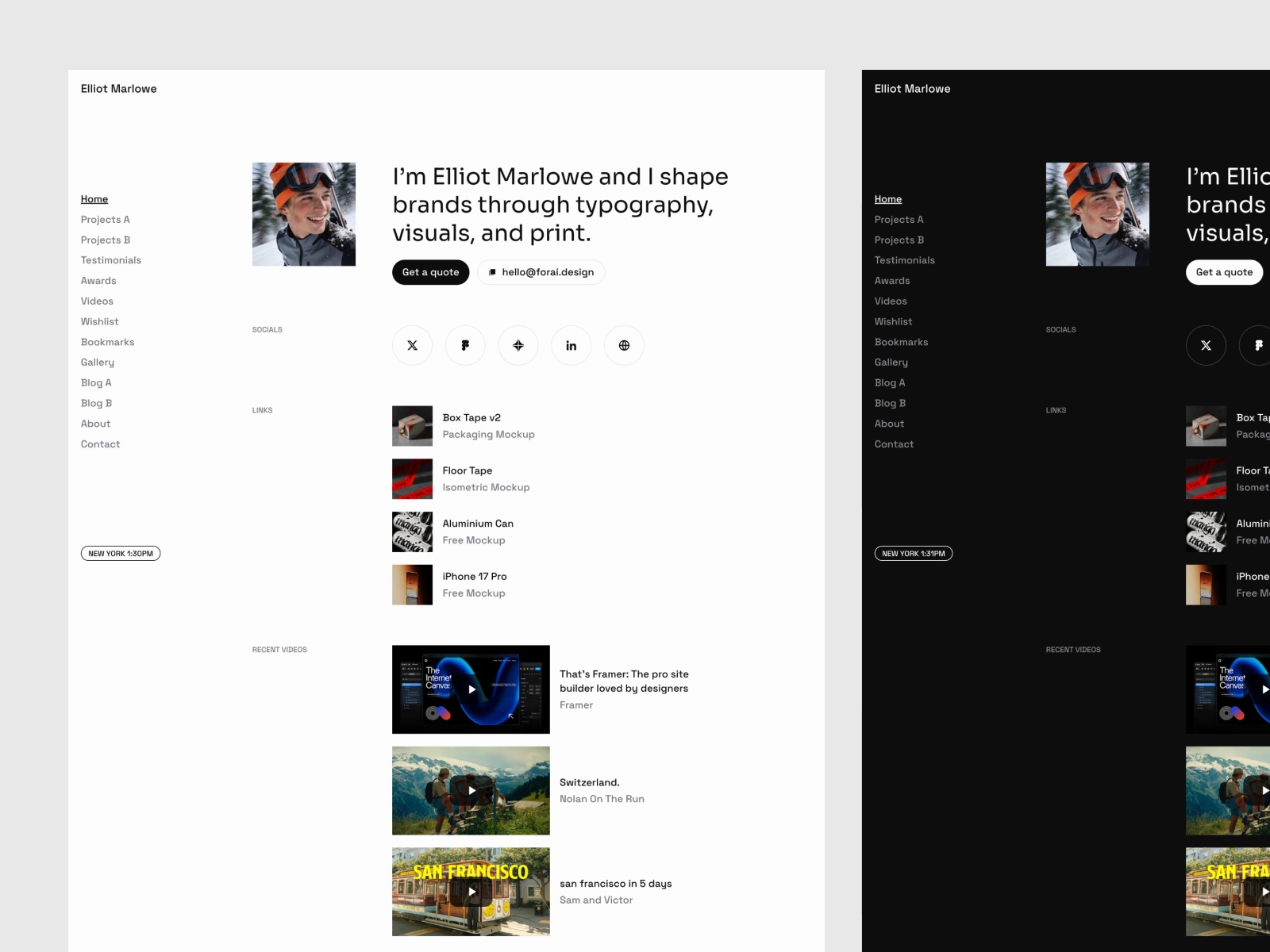 Screenshot 2 of Biofolio