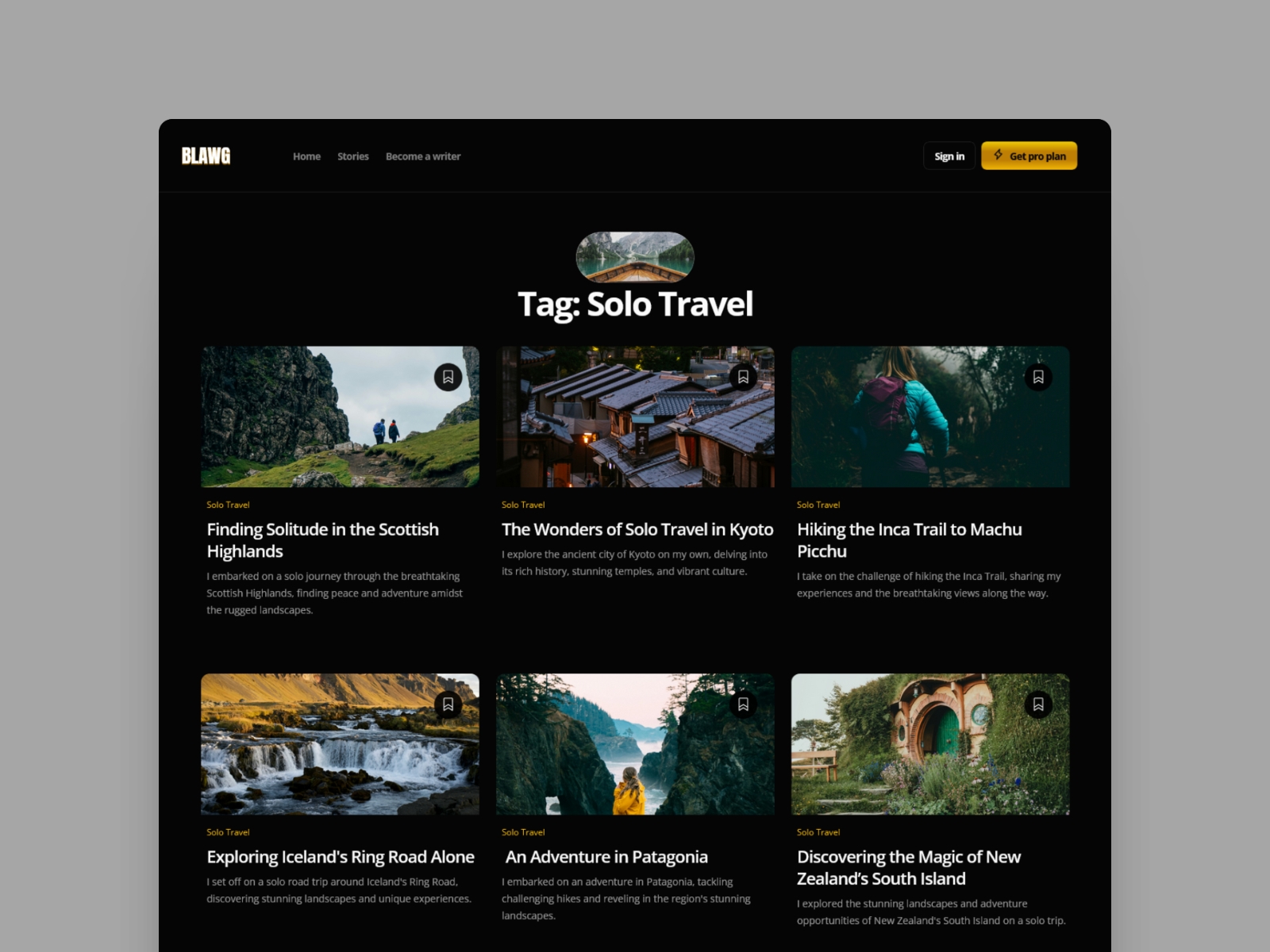 Screenshot 2 of Blawg