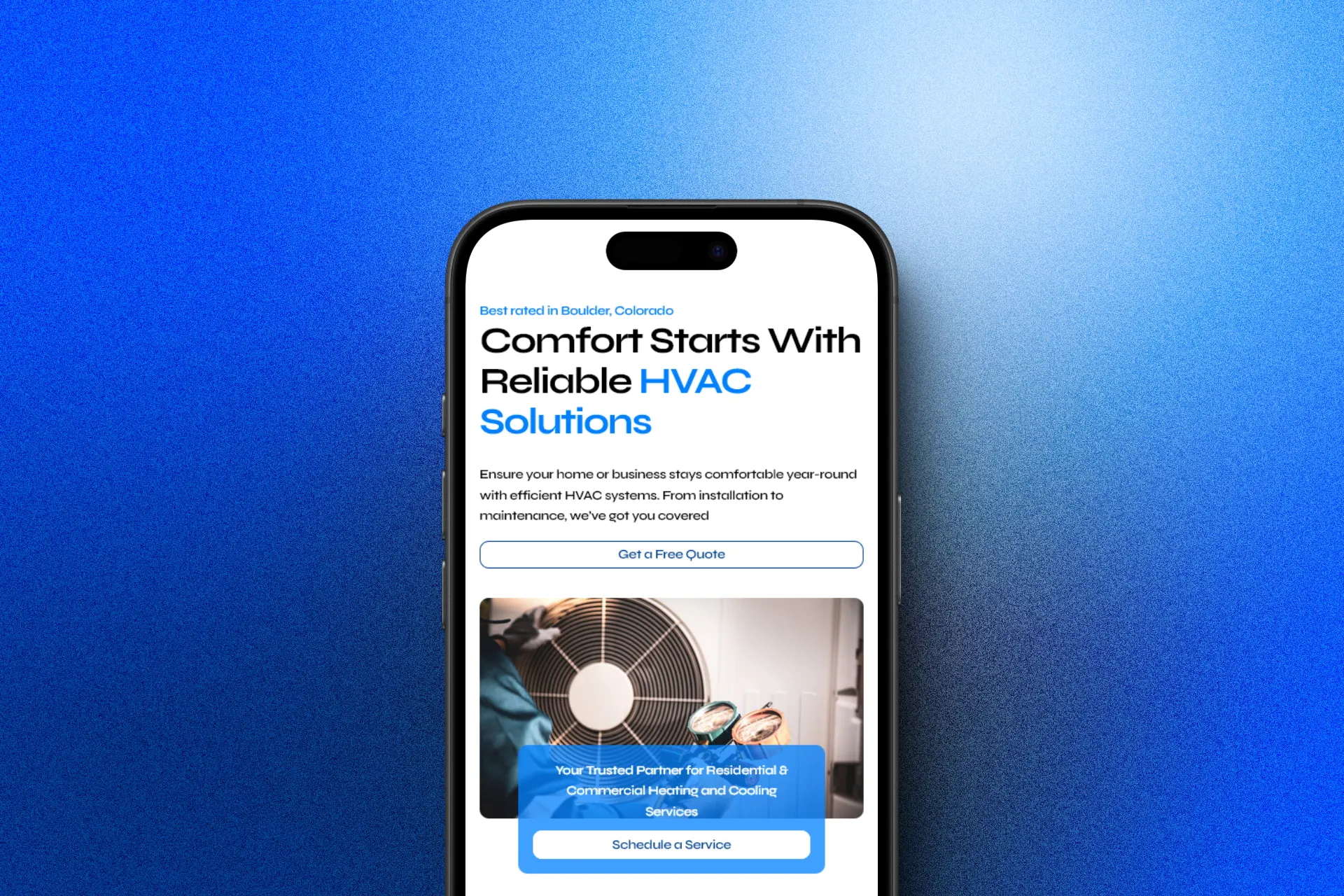 Screenshot 3 of BlueBreeze HVAC