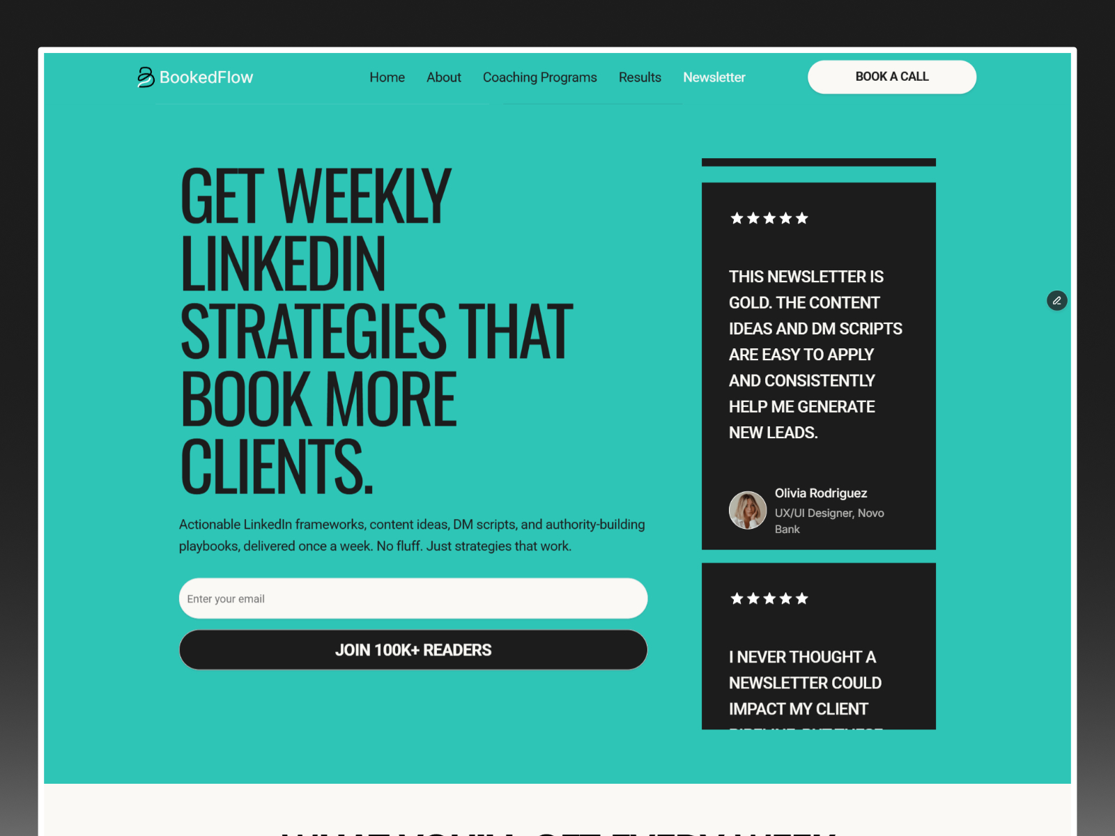 Screenshot 2 of BookedFlow