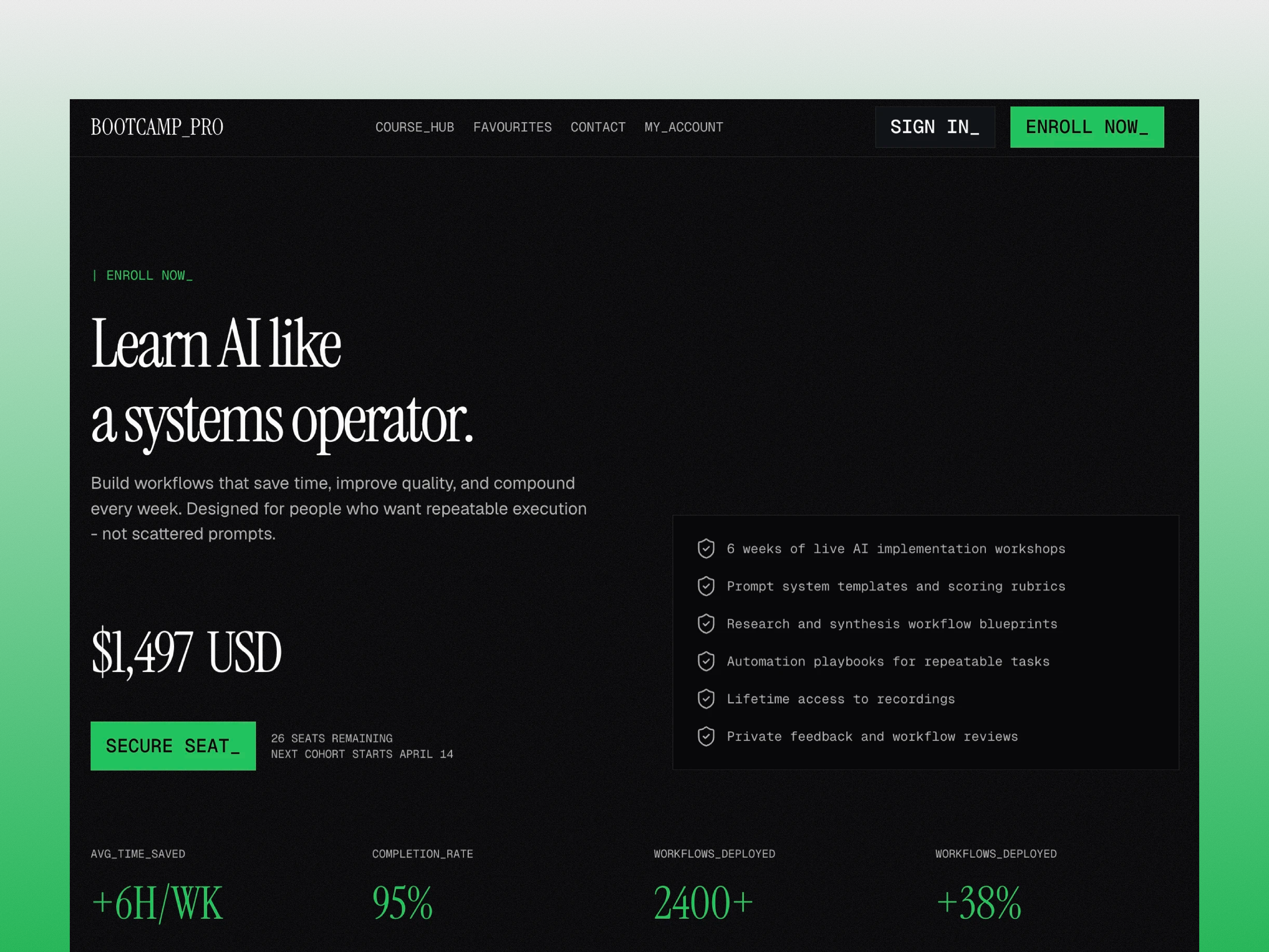 Screenshot 2 of Bootcamp PRO