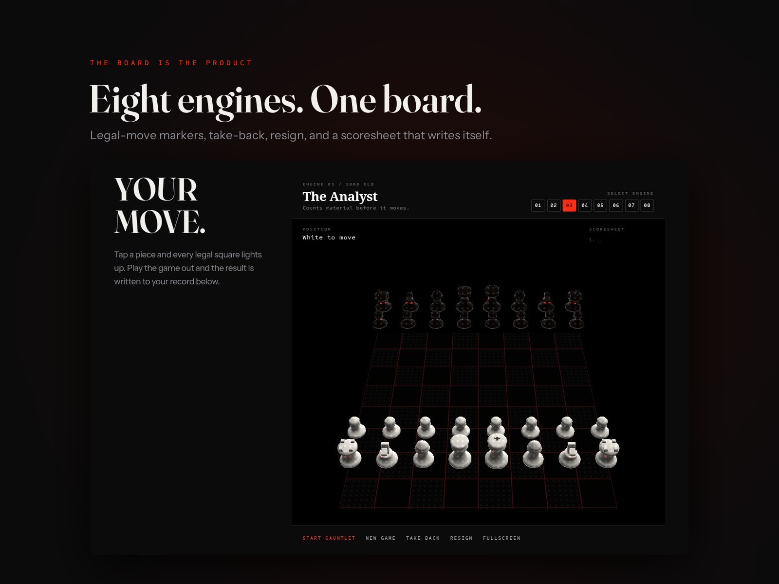 Screenshot 2 of Boxwood 3D Chess Sim