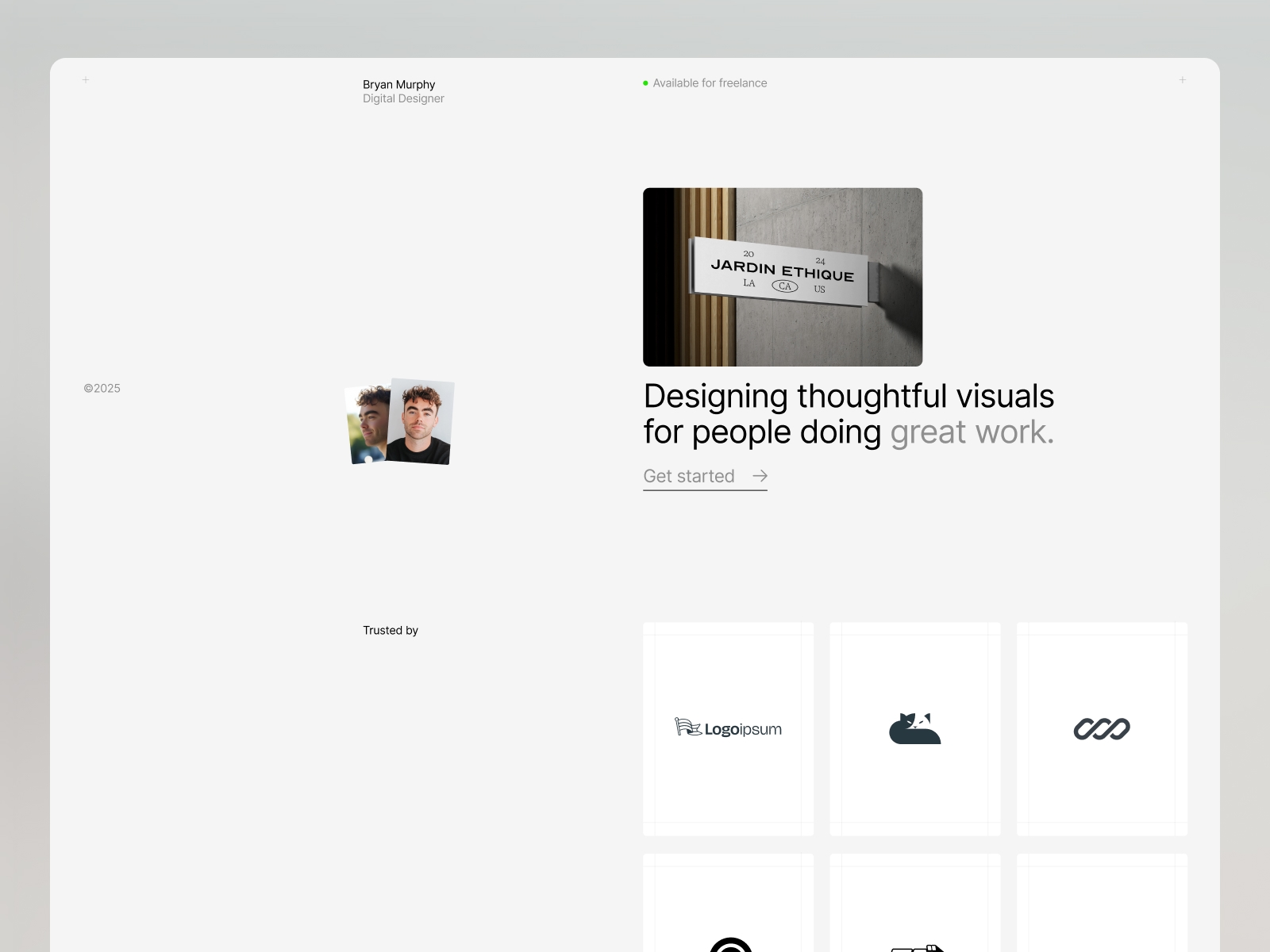 Screenshot 3 of Bryanfolio