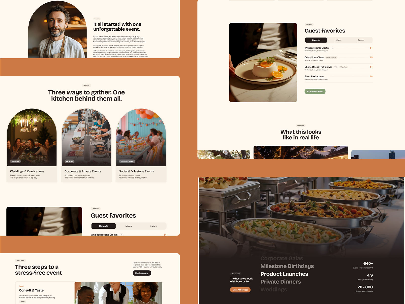 Screenshot 2 of Cateringg Co.