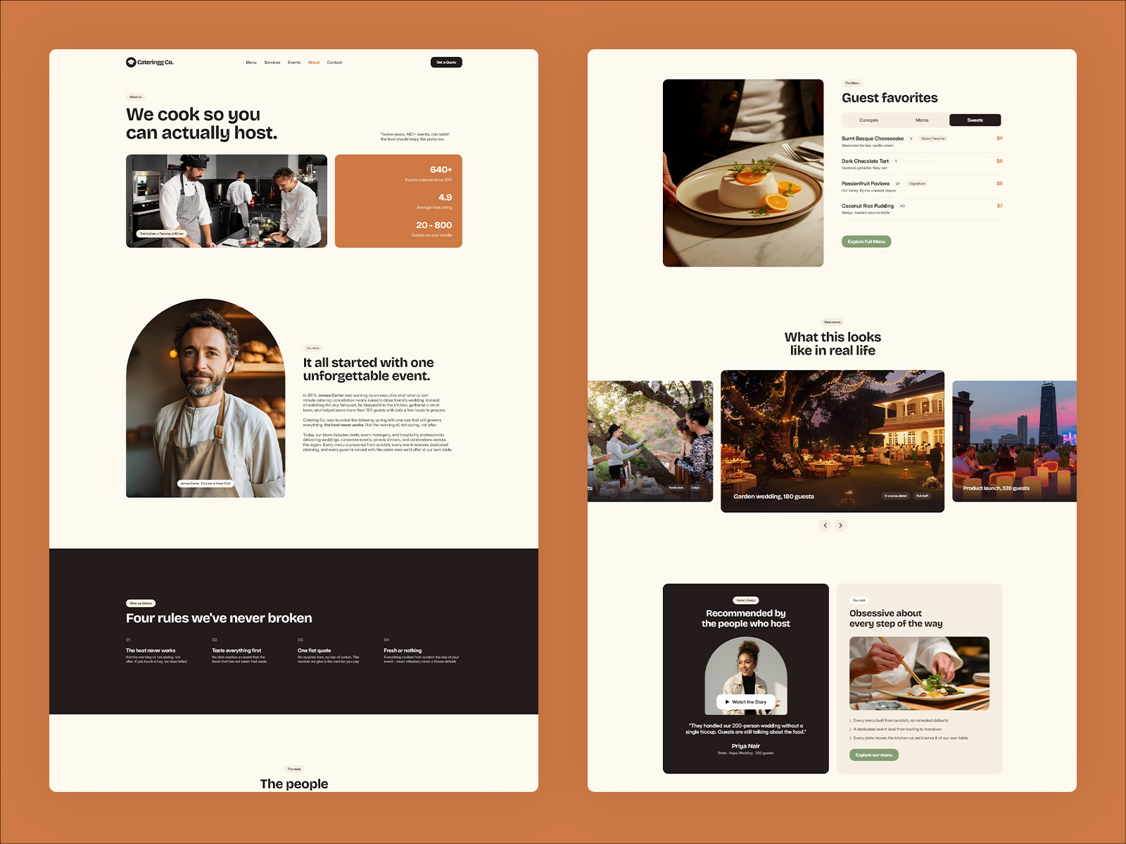 Screenshot 3 of Cateringg Co.