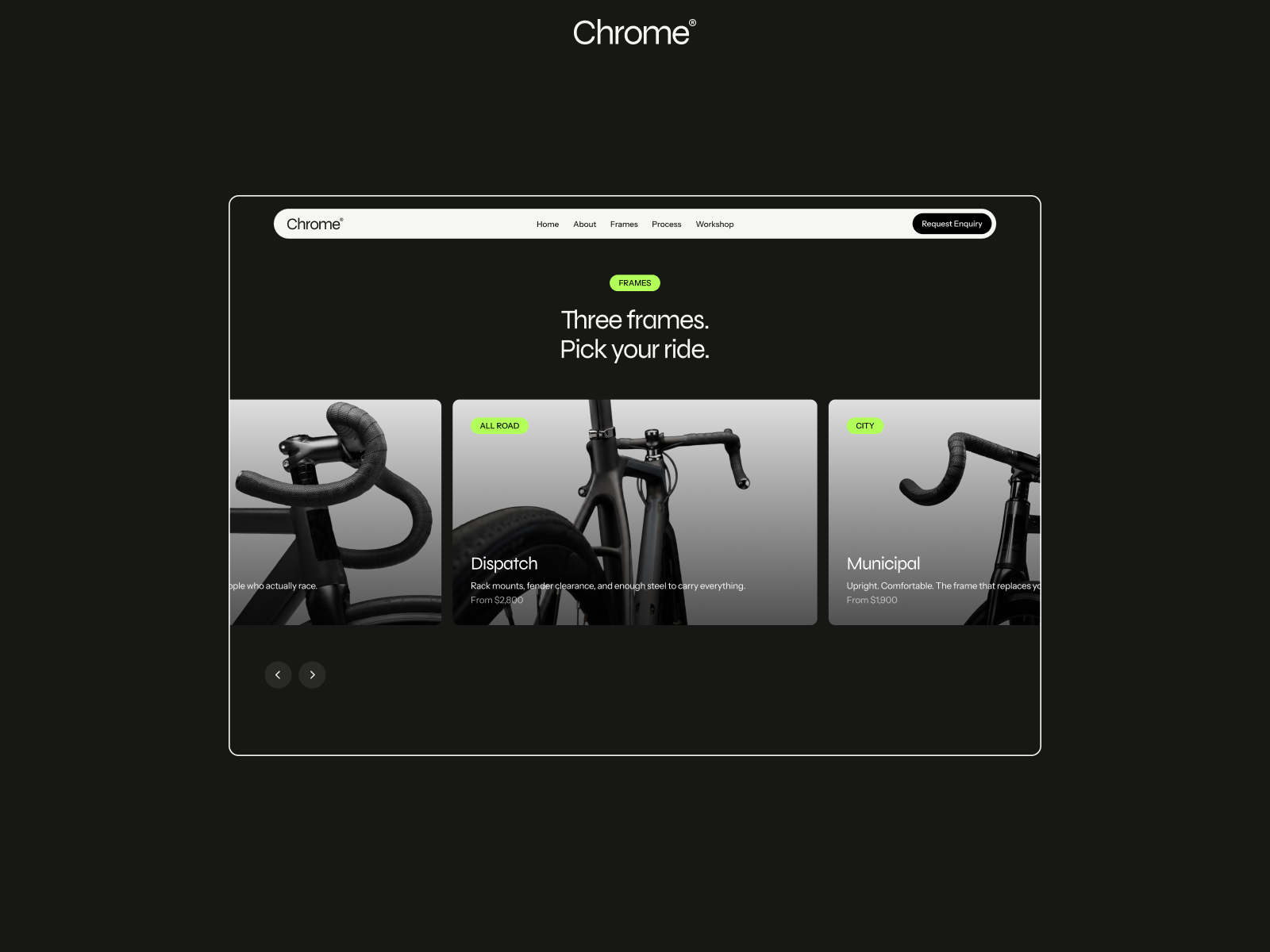 Screenshot 2 of Chrome Bicycle