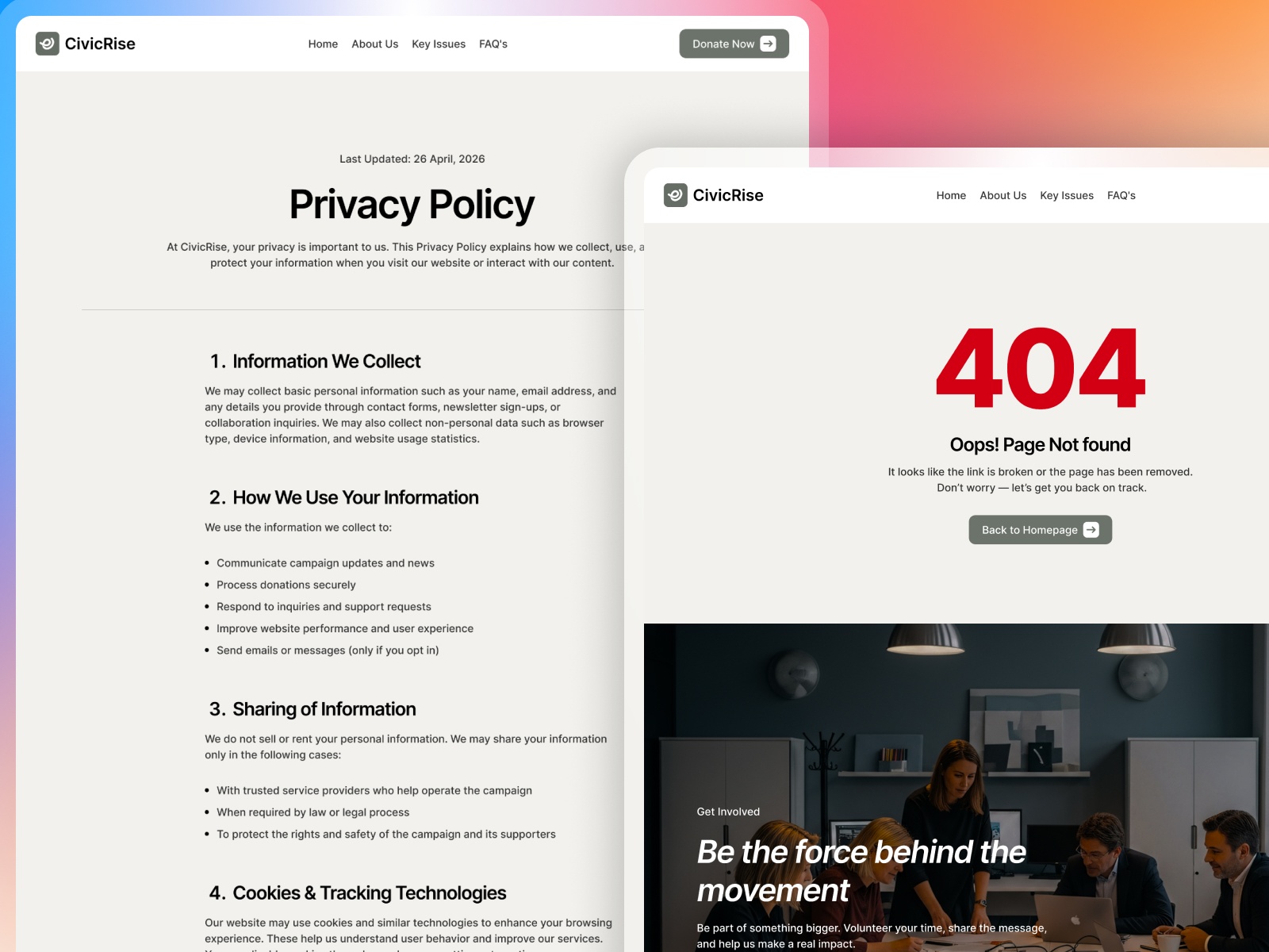 Screenshot 4 of CivicRise