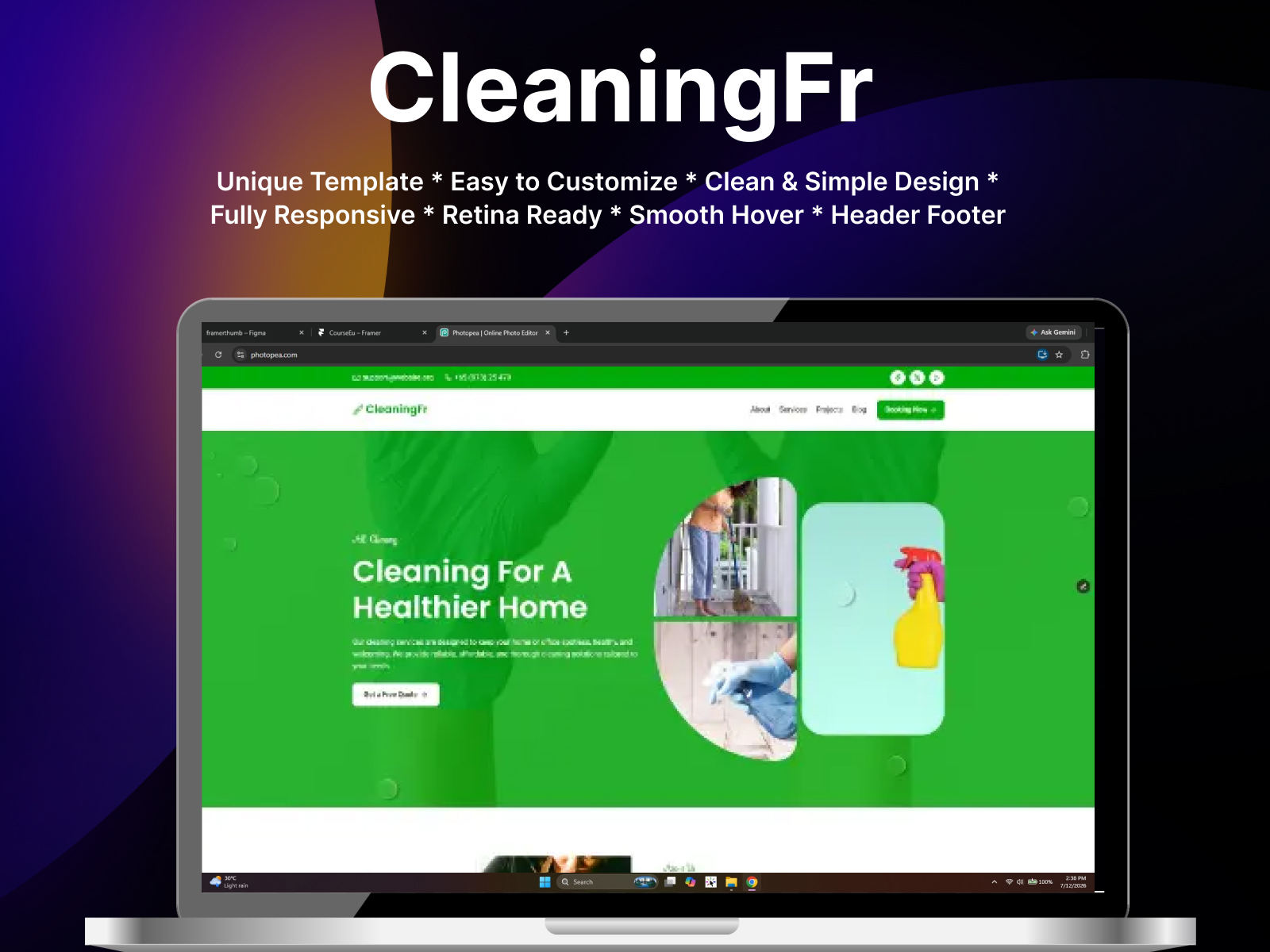Screenshot 2 of CleaningFr Cleaning