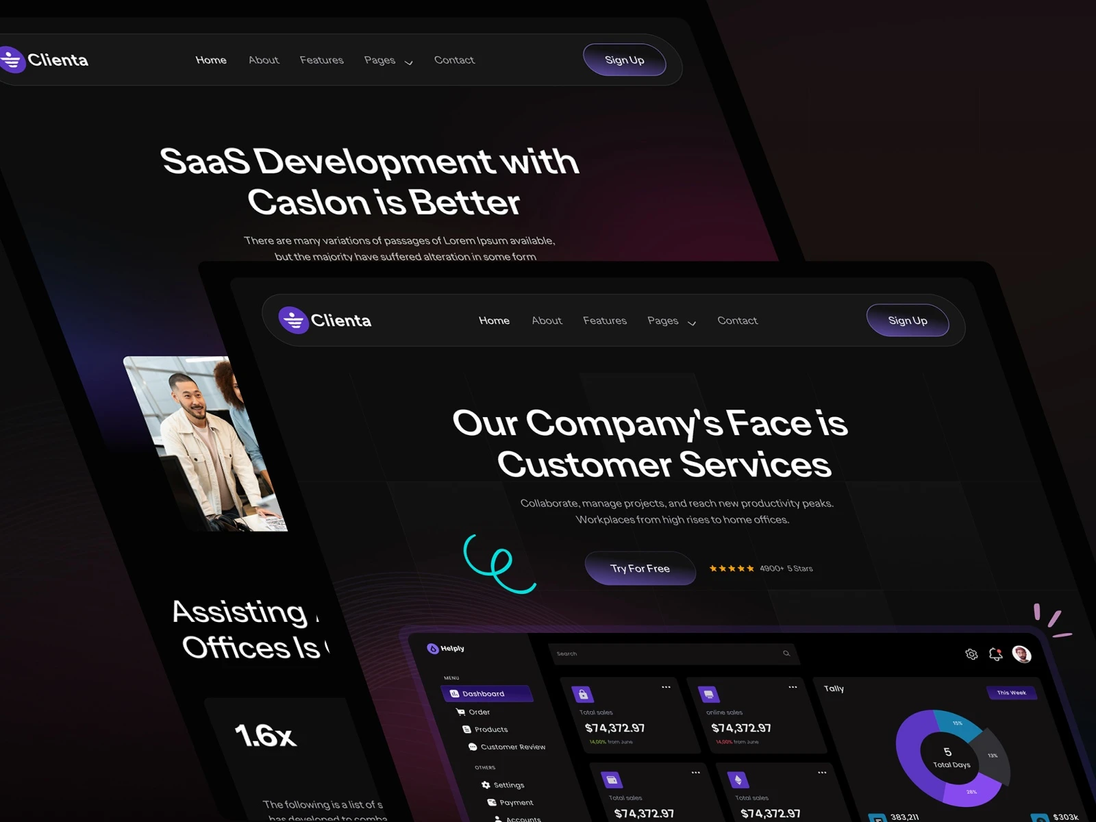 Screenshot 2 of Clientaa