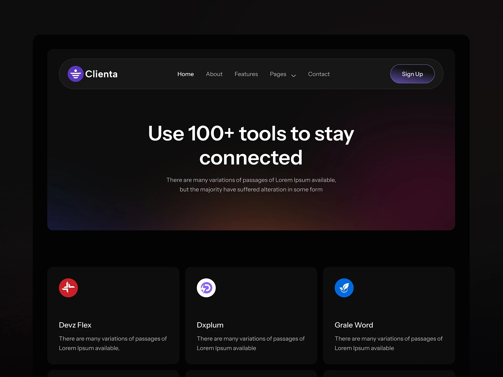 Screenshot 4 of Clientaa