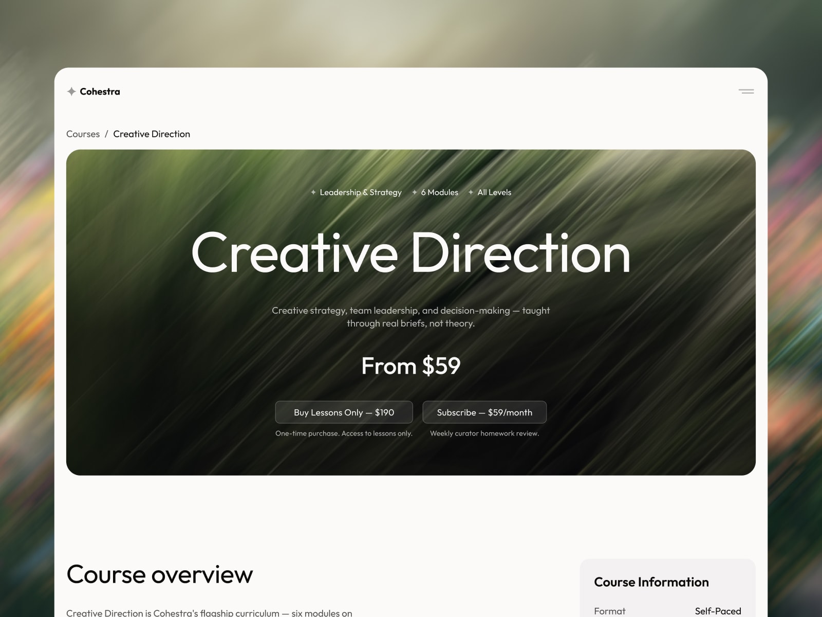 Screenshot 2 of Cohestra