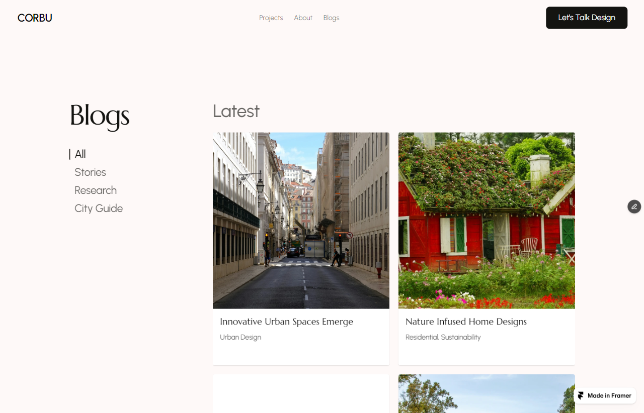 Screenshot 2 of Corbu Design Studio