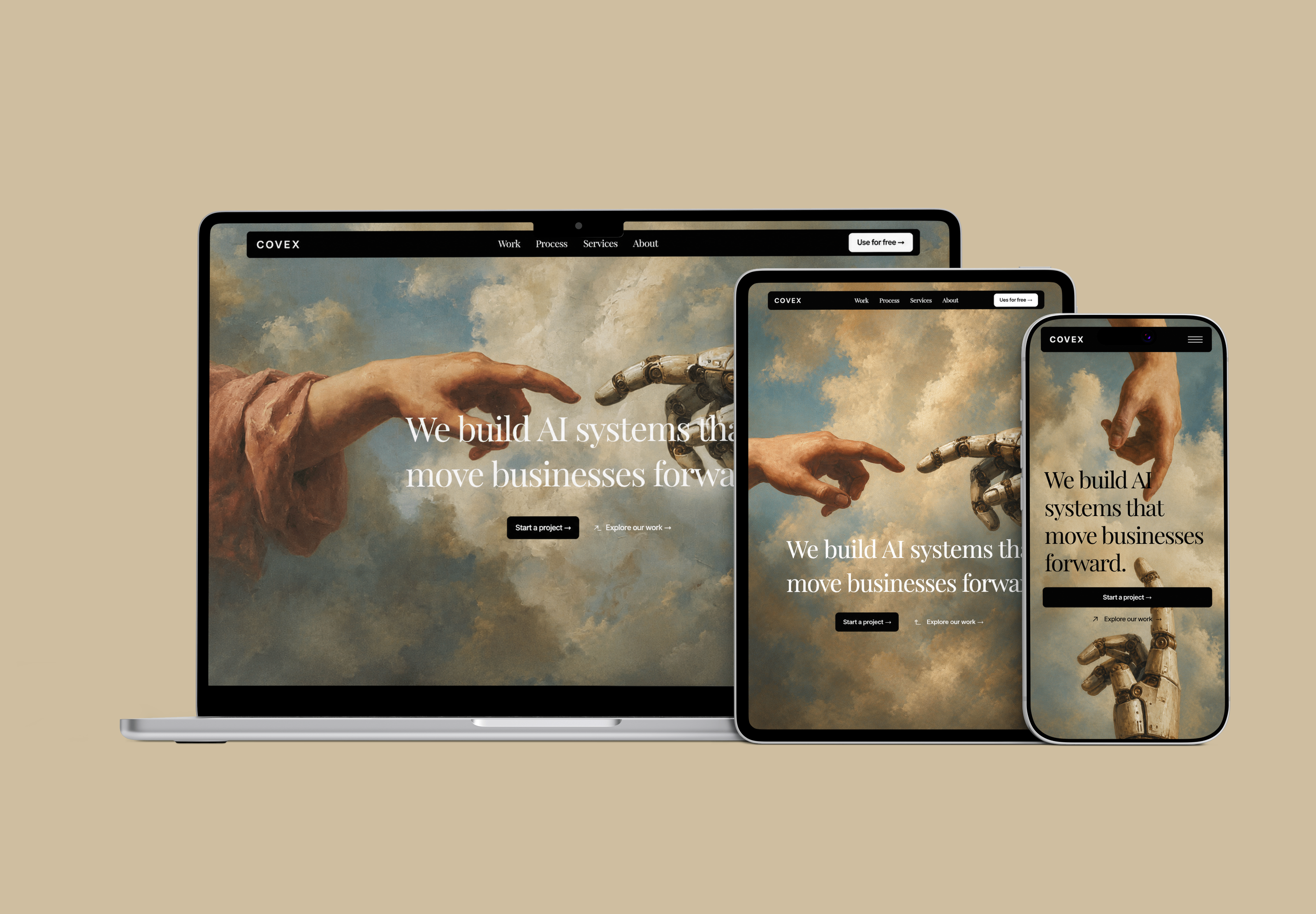 Screenshot 2 of COVEX — TEMPLATE