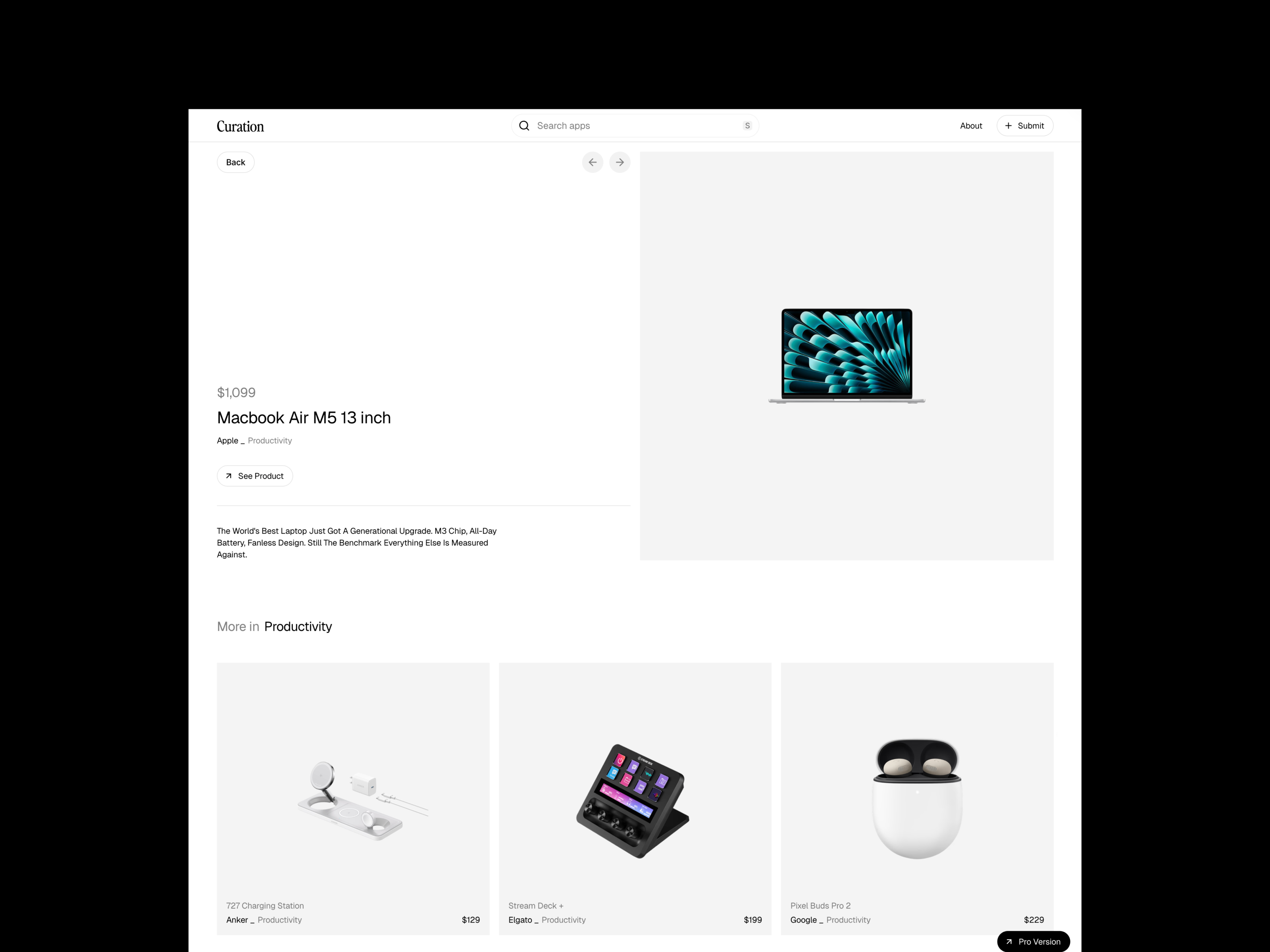 Screenshot 3 of Curated