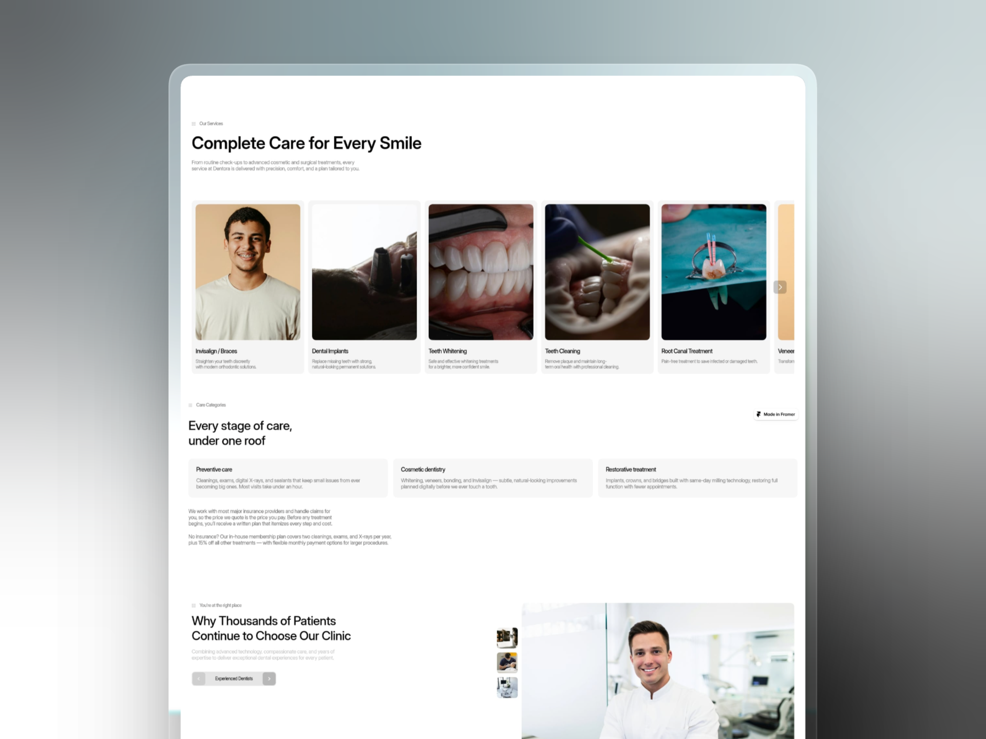 Screenshot 3 of Dentora Clinic
