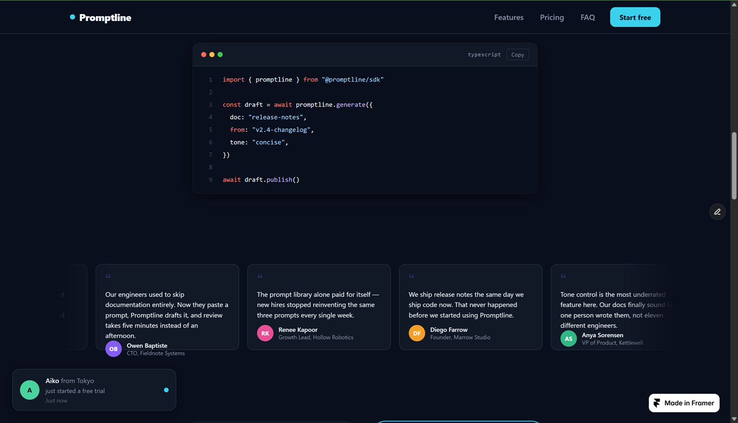 Screenshot 2 of Draftwire