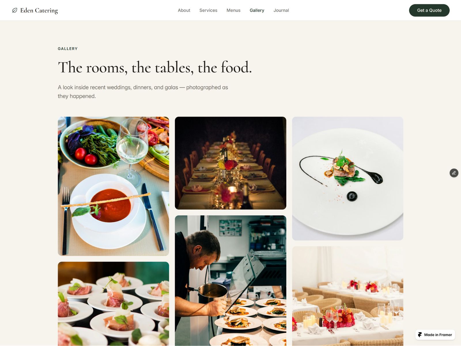 Screenshot 2 of EdenCatering
