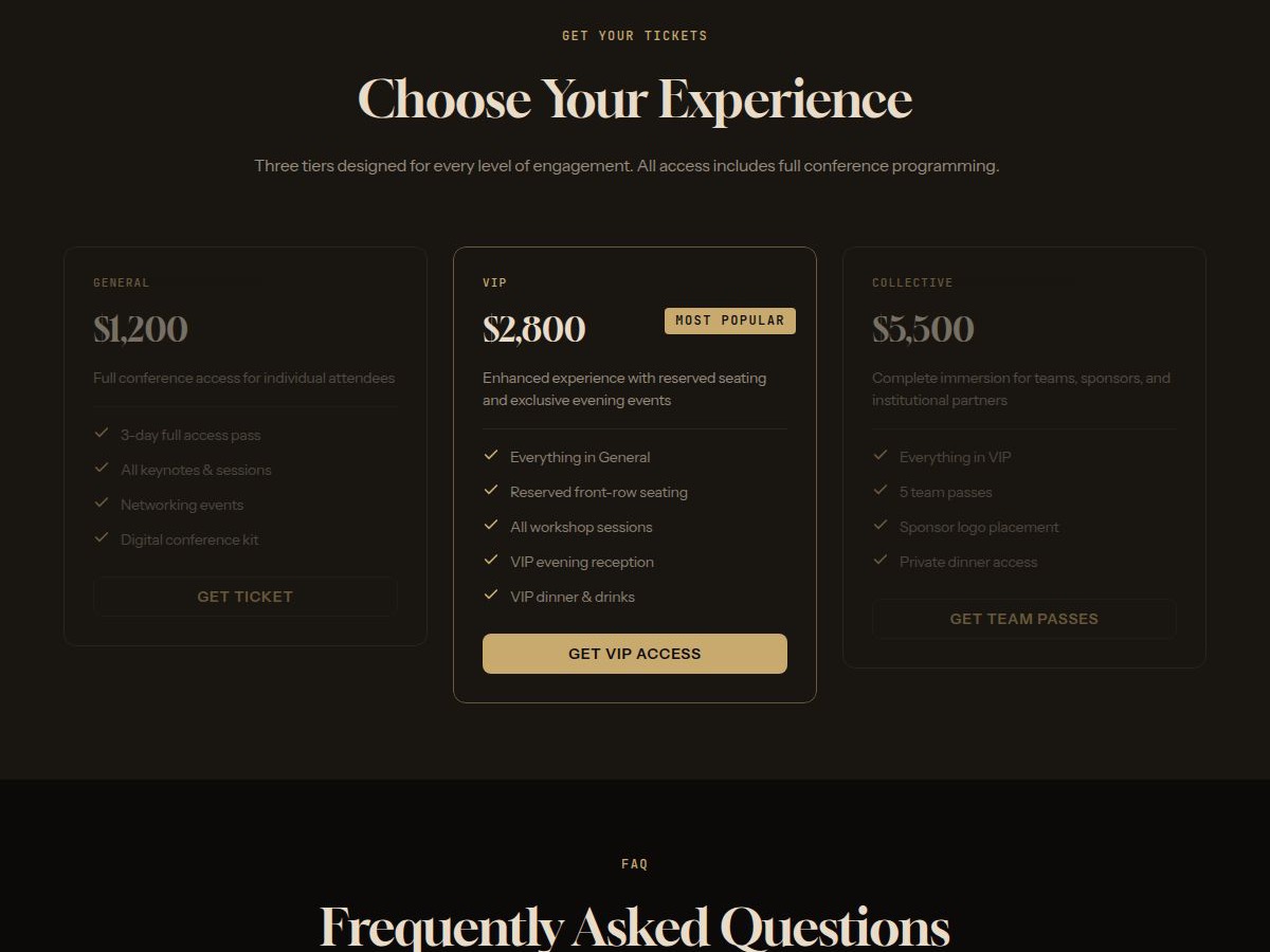 Screenshot 4 of Eventify Template