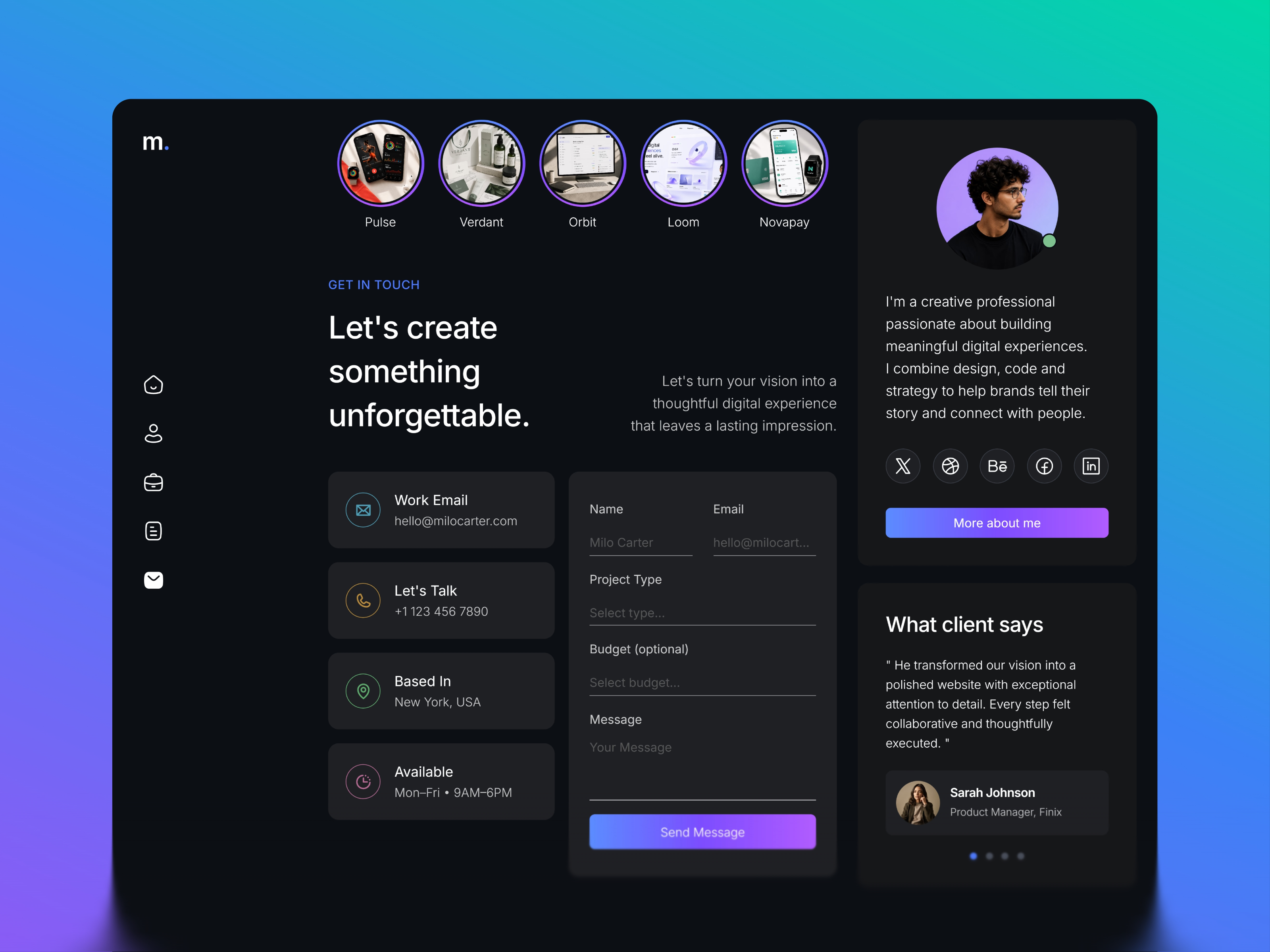 Screenshot 3 of Feedfolio