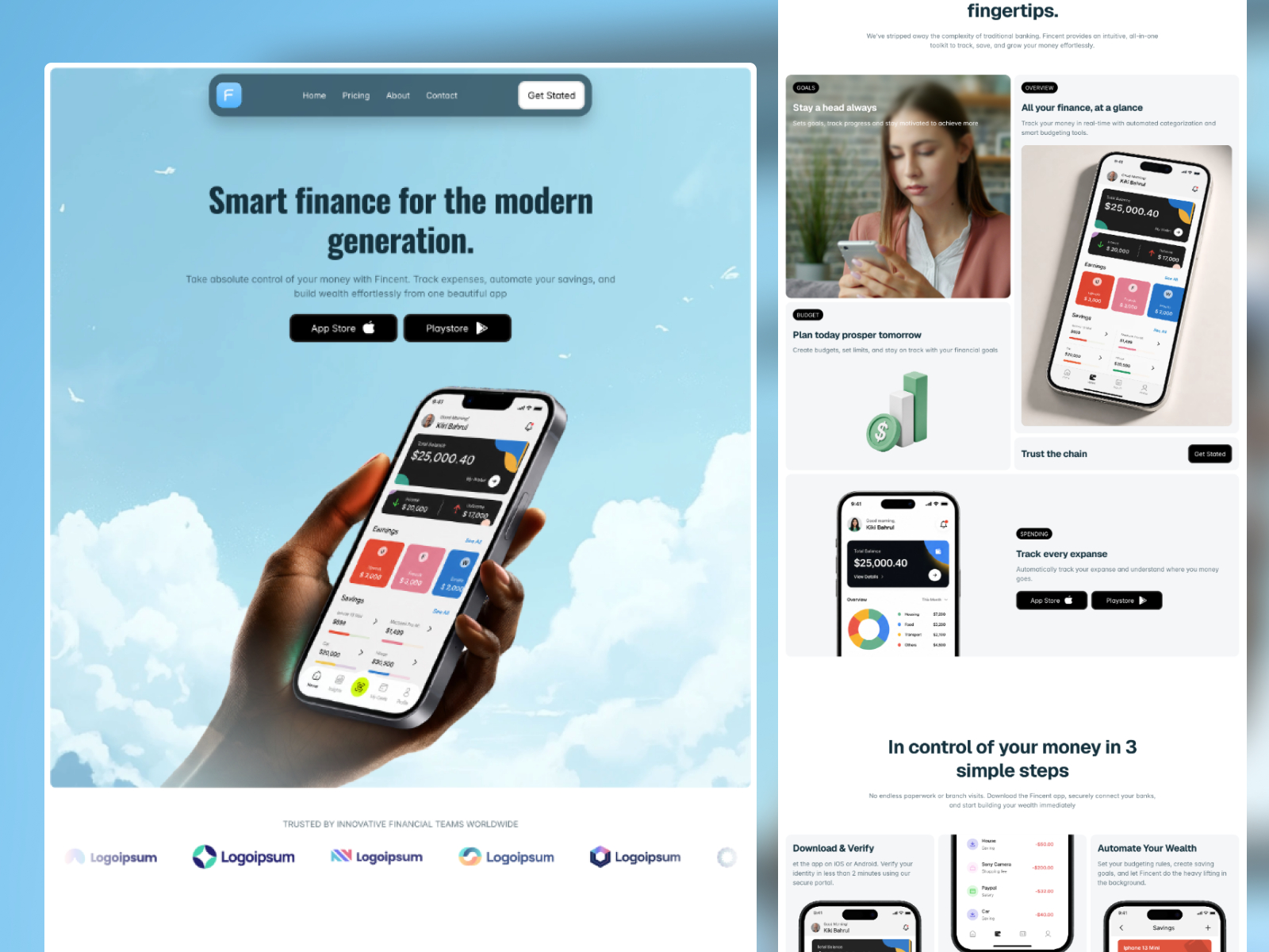 Screenshot 2 of Fincent