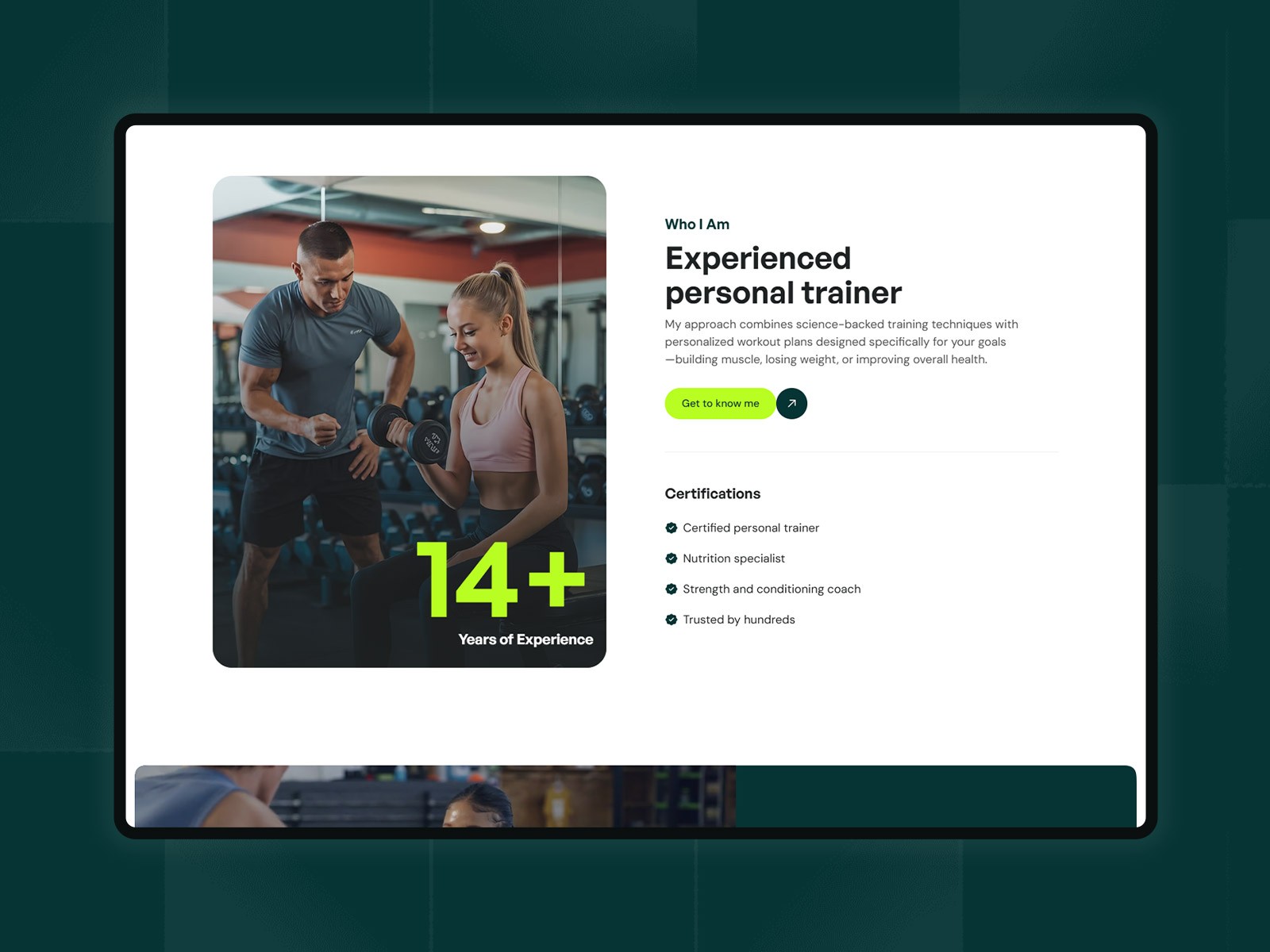 Screenshot 2 of FitCoach