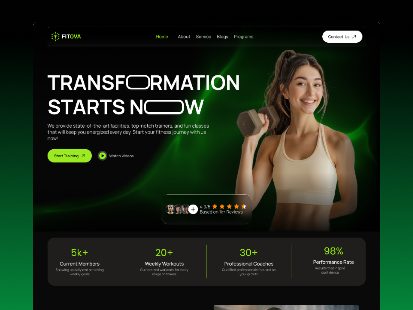 Screenshot 3 of Fitova Fitness