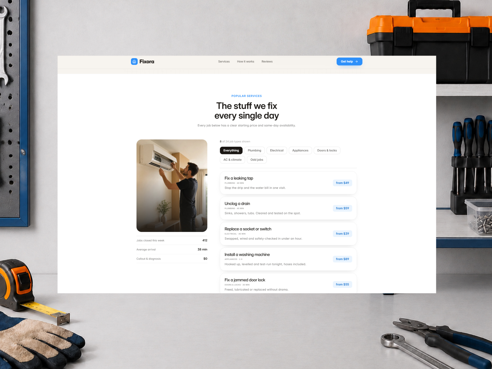 Screenshot 3 of Fixora Service