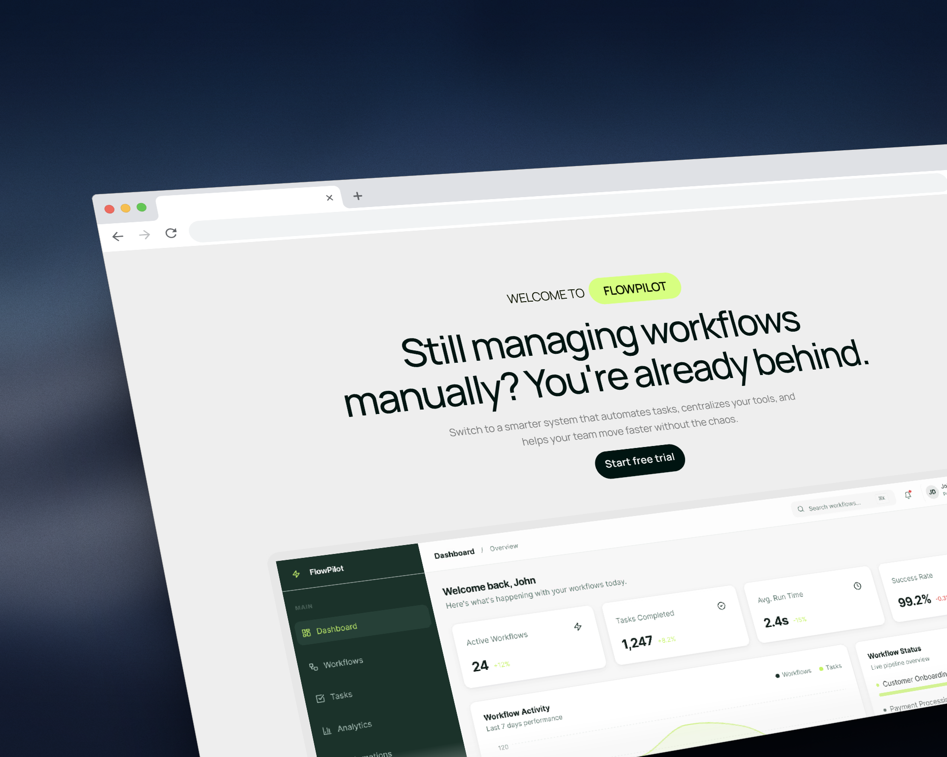Screenshot 2 of flowpilot