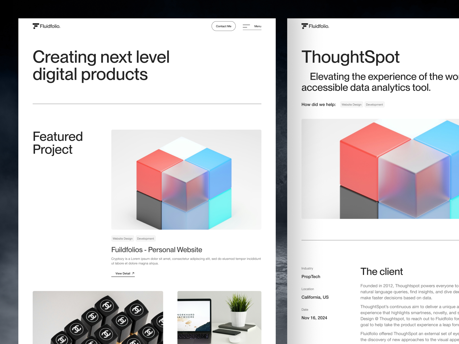 Screenshot 3 of Fluidfolio