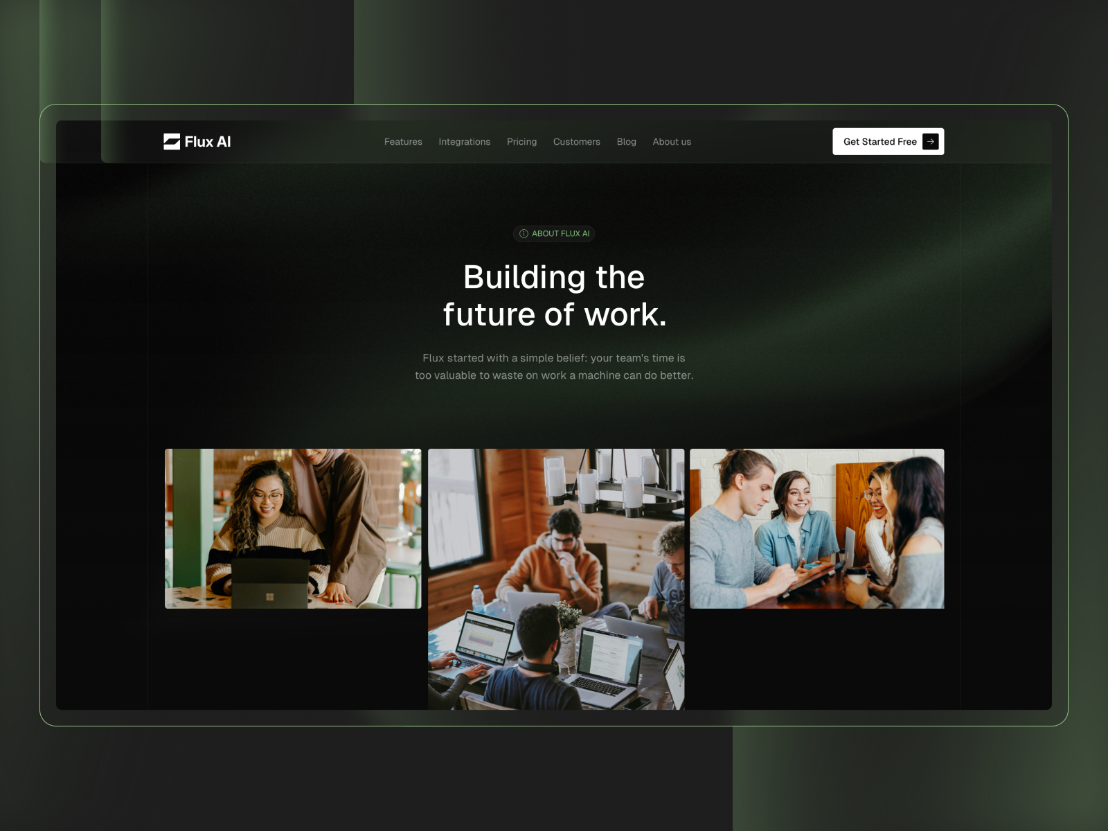 Screenshot 2 of Flux UI