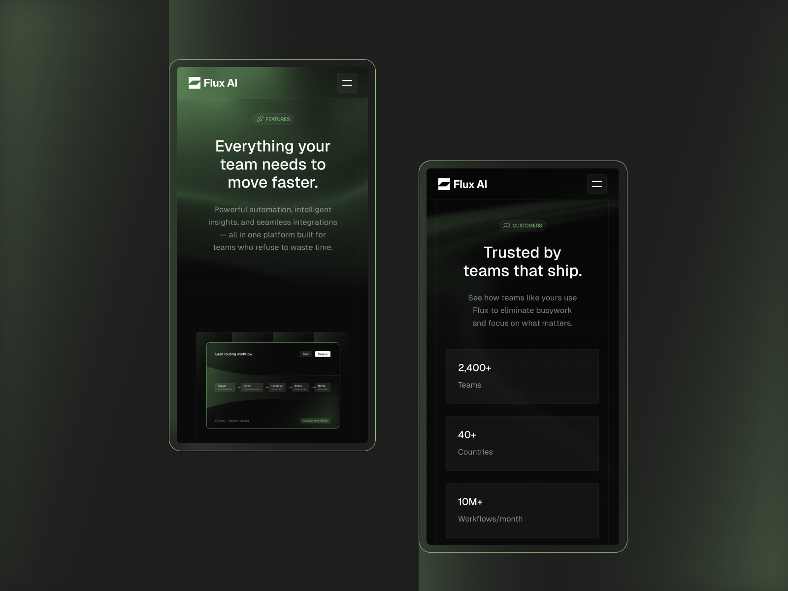 Screenshot 3 of Flux UI