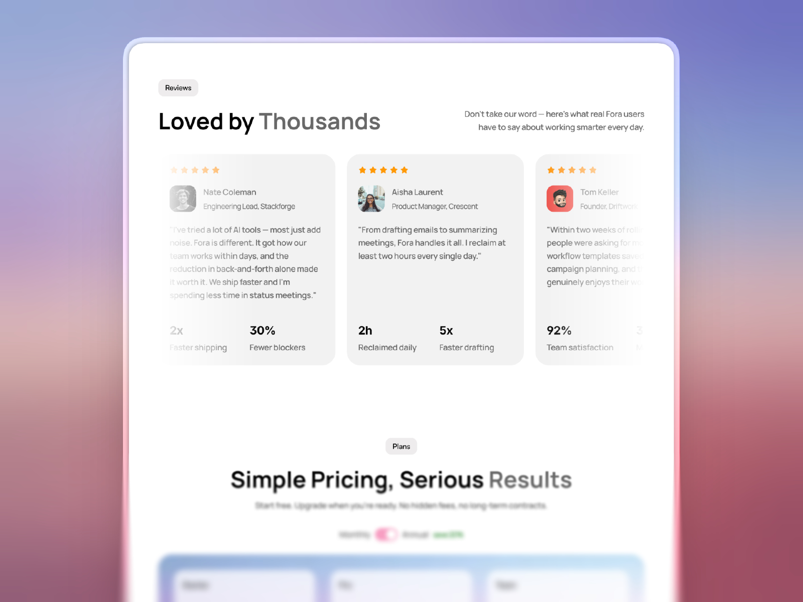 Screenshot 3 of Fora