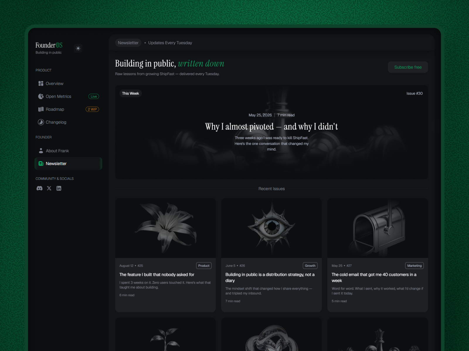Screenshot 4 of FounderOs
