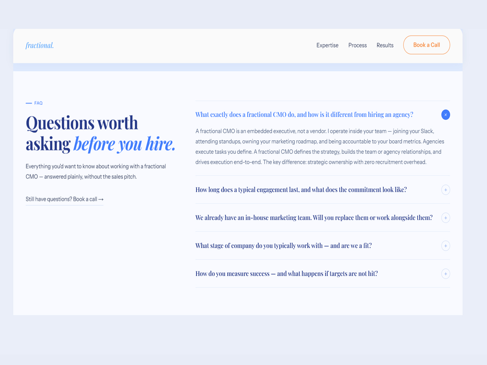 Screenshot 3 of Fractional CMO Pro