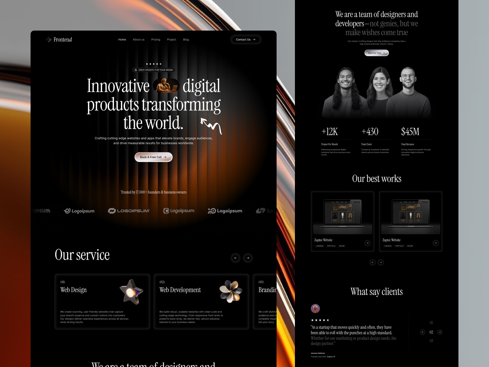 Screenshot 3 of Frontend